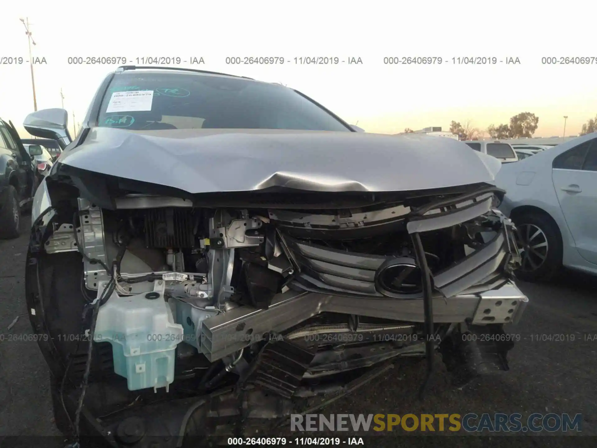 6 Photograph of a damaged car 2T2ZZMCA8KC147308 LEXUS RX 2019