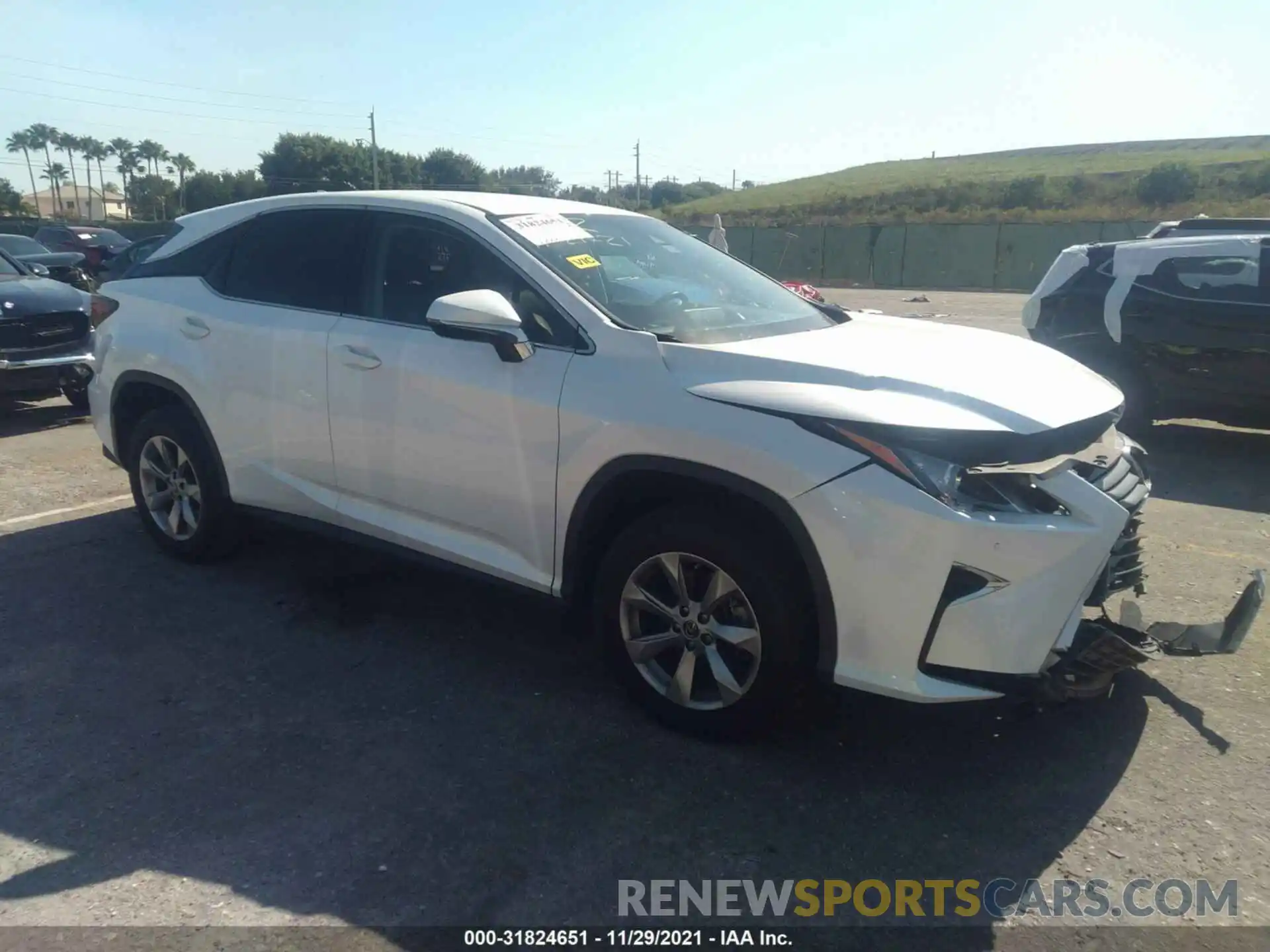 1 Photograph of a damaged car 2T2ZZMCA8KC147552 LEXUS RX 2019