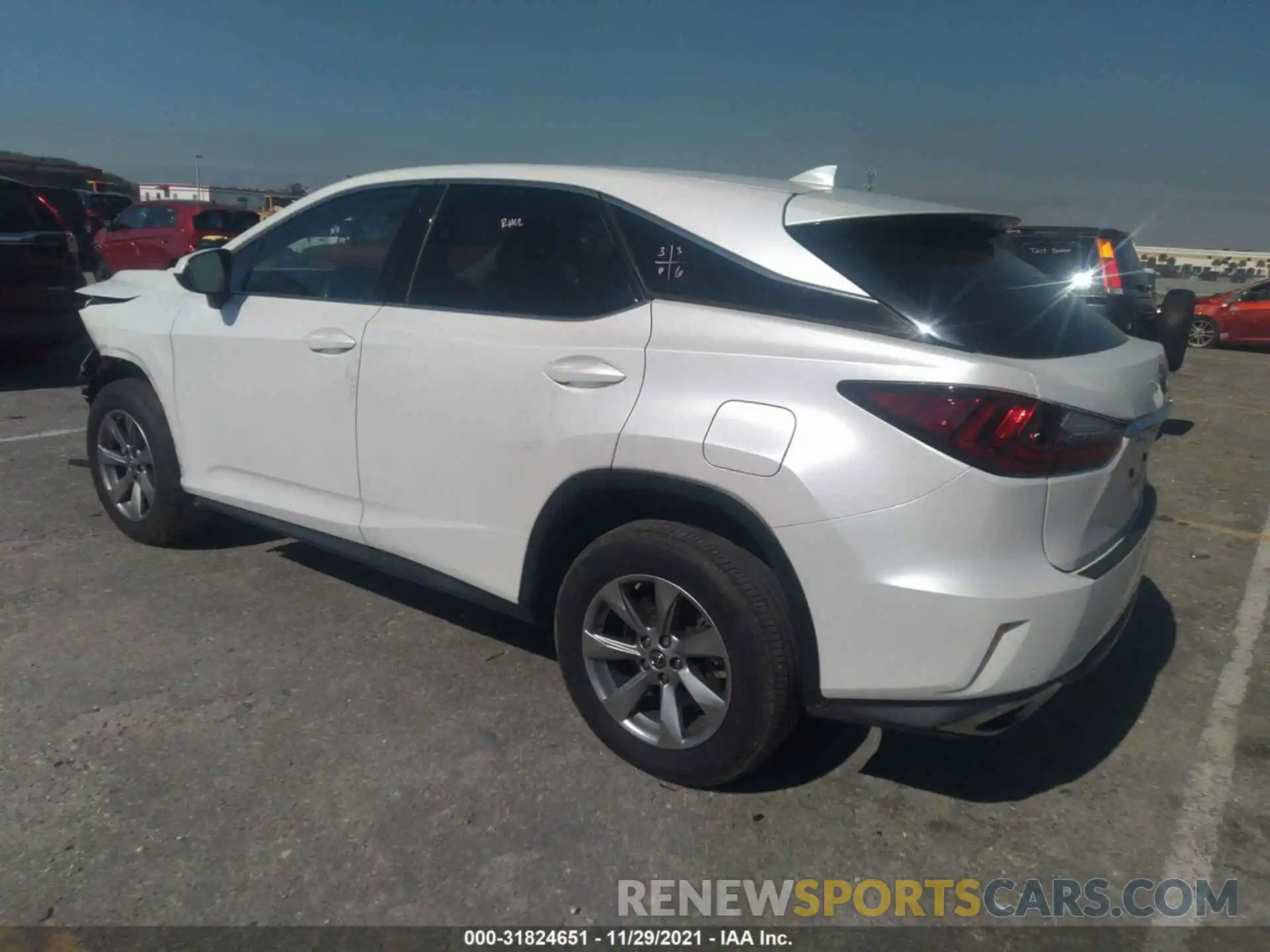 3 Photograph of a damaged car 2T2ZZMCA8KC147552 LEXUS RX 2019