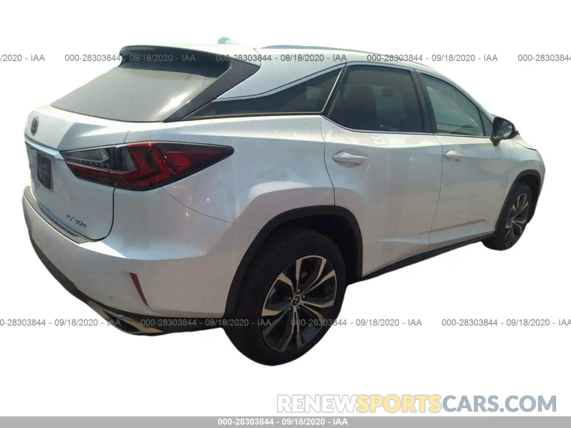 4 Photograph of a damaged car 2T2ZZMCA8KC149107 LEXUS RX 2019