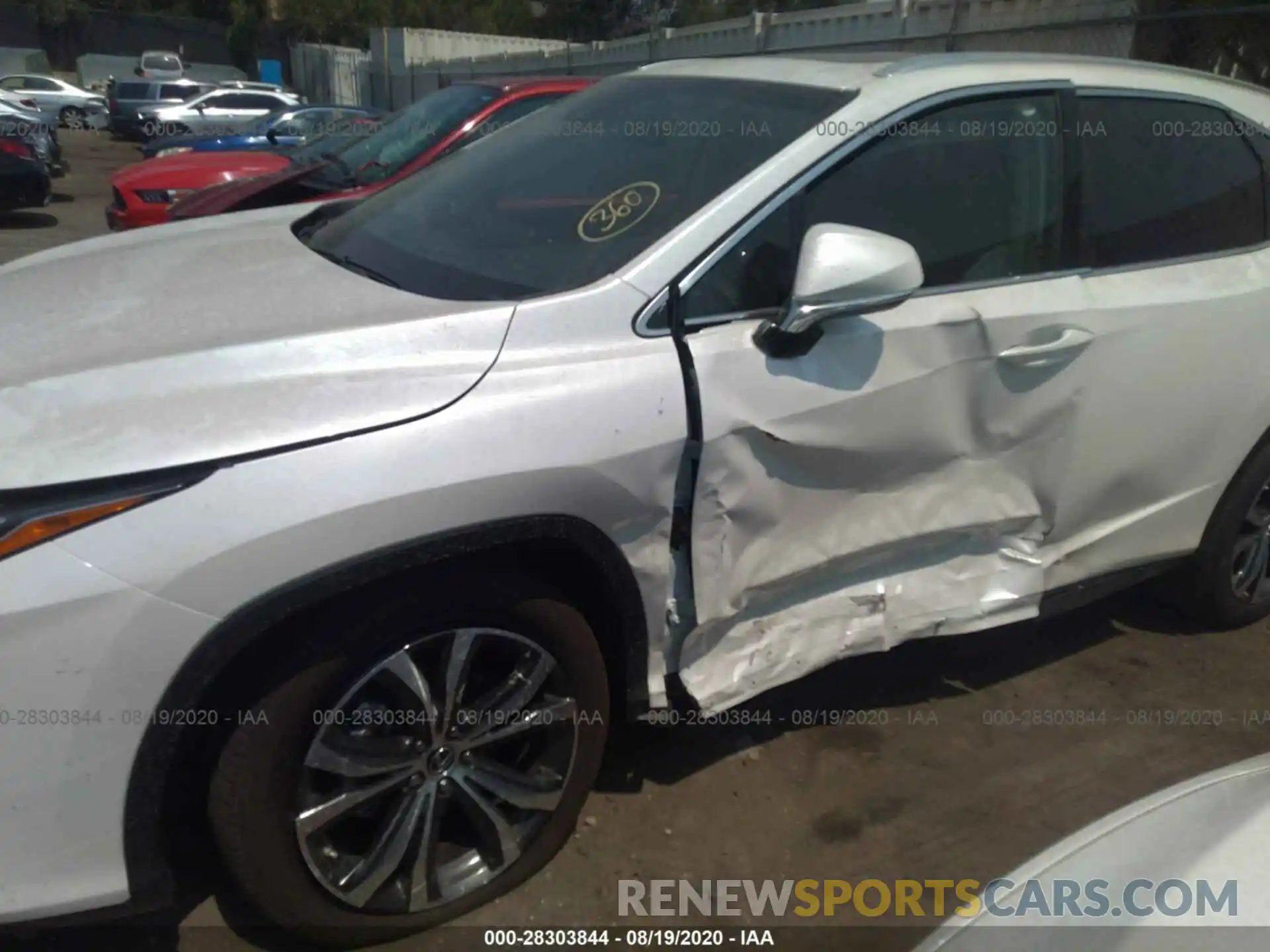 6 Photograph of a damaged car 2T2ZZMCA8KC149107 LEXUS RX 2019