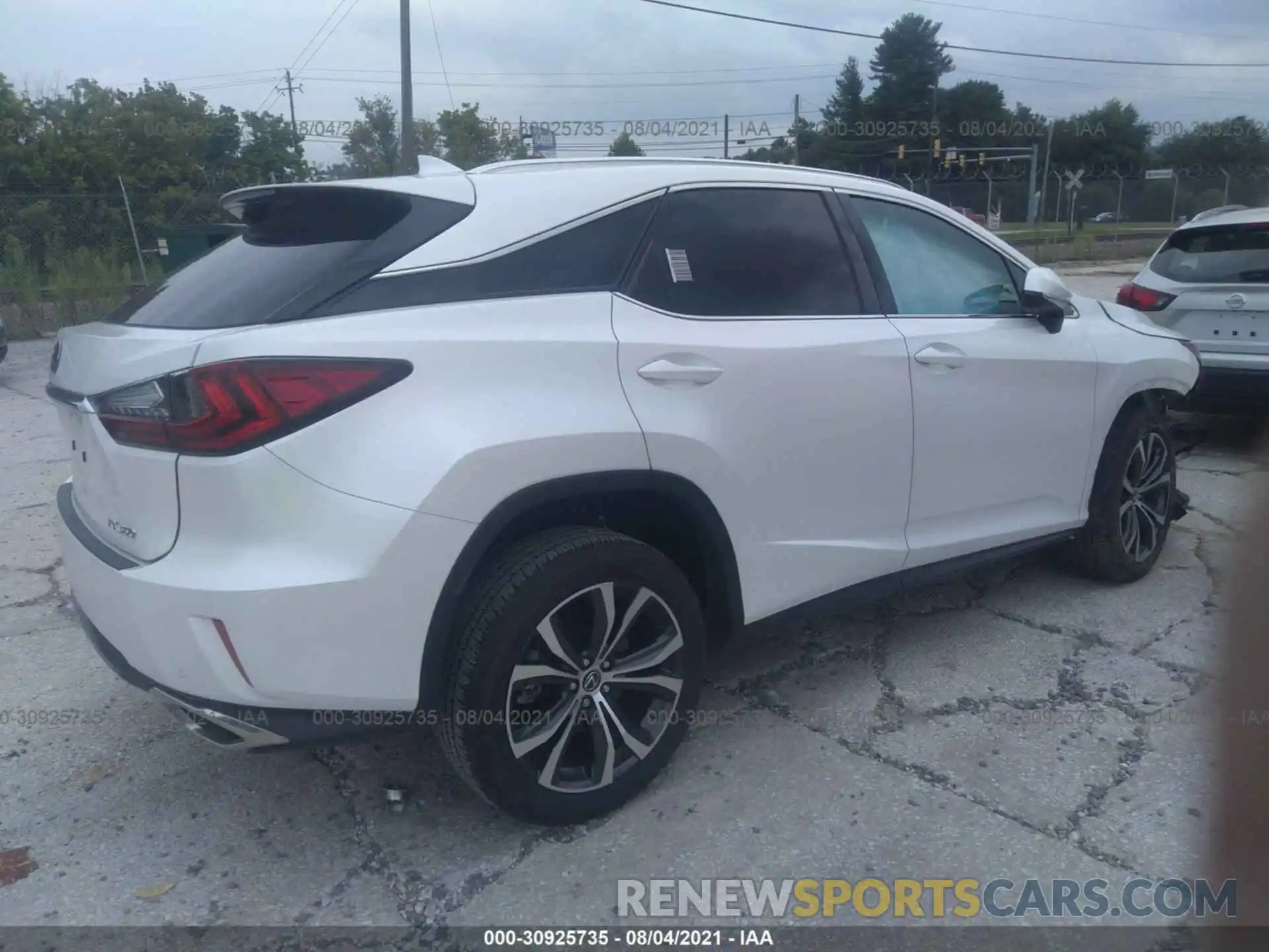 4 Photograph of a damaged car 2T2ZZMCA9KC118027 LEXUS RX 2019