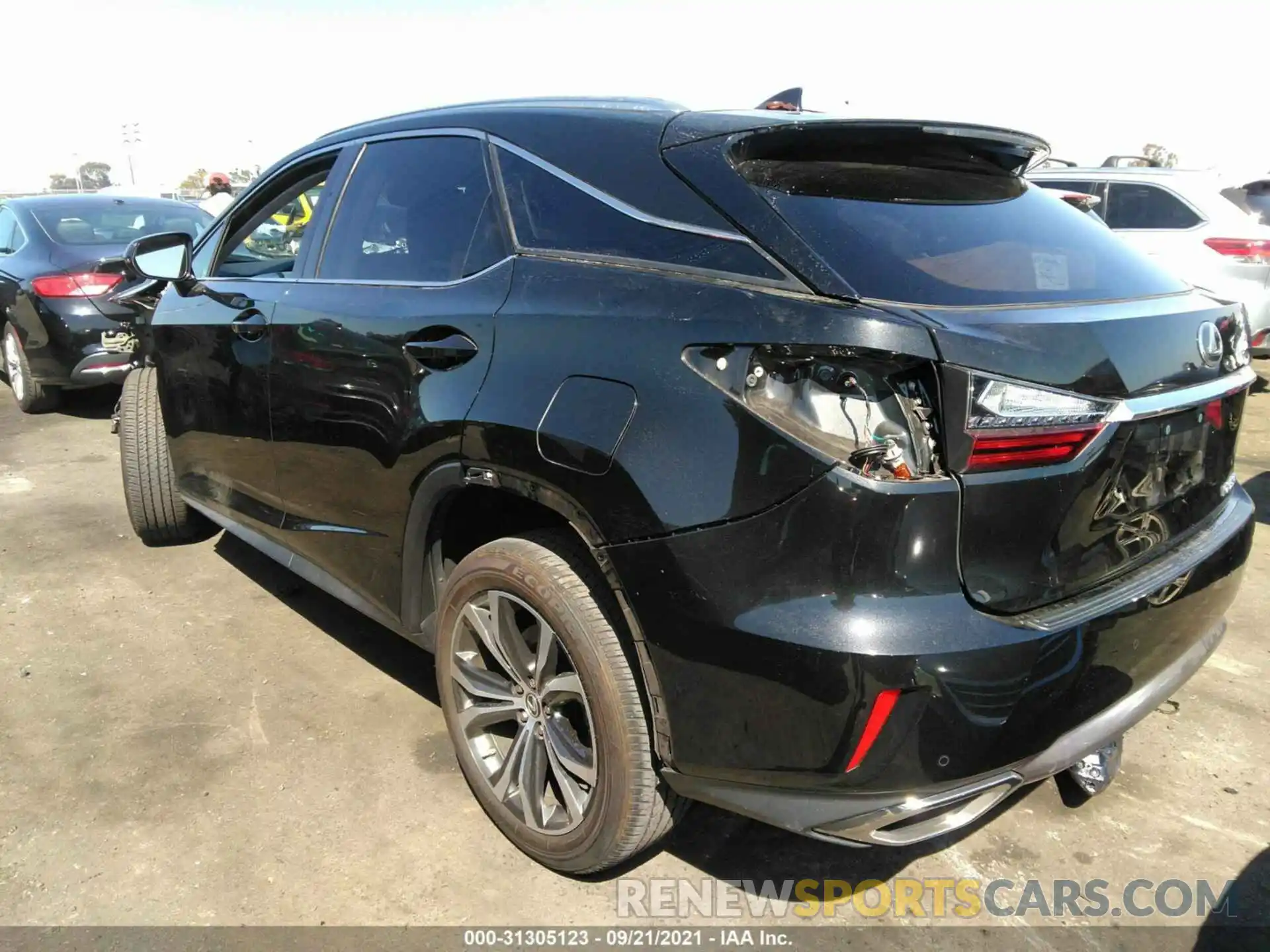 3 Photograph of a damaged car 2T2ZZMCA9KC124040 LEXUS RX 2019