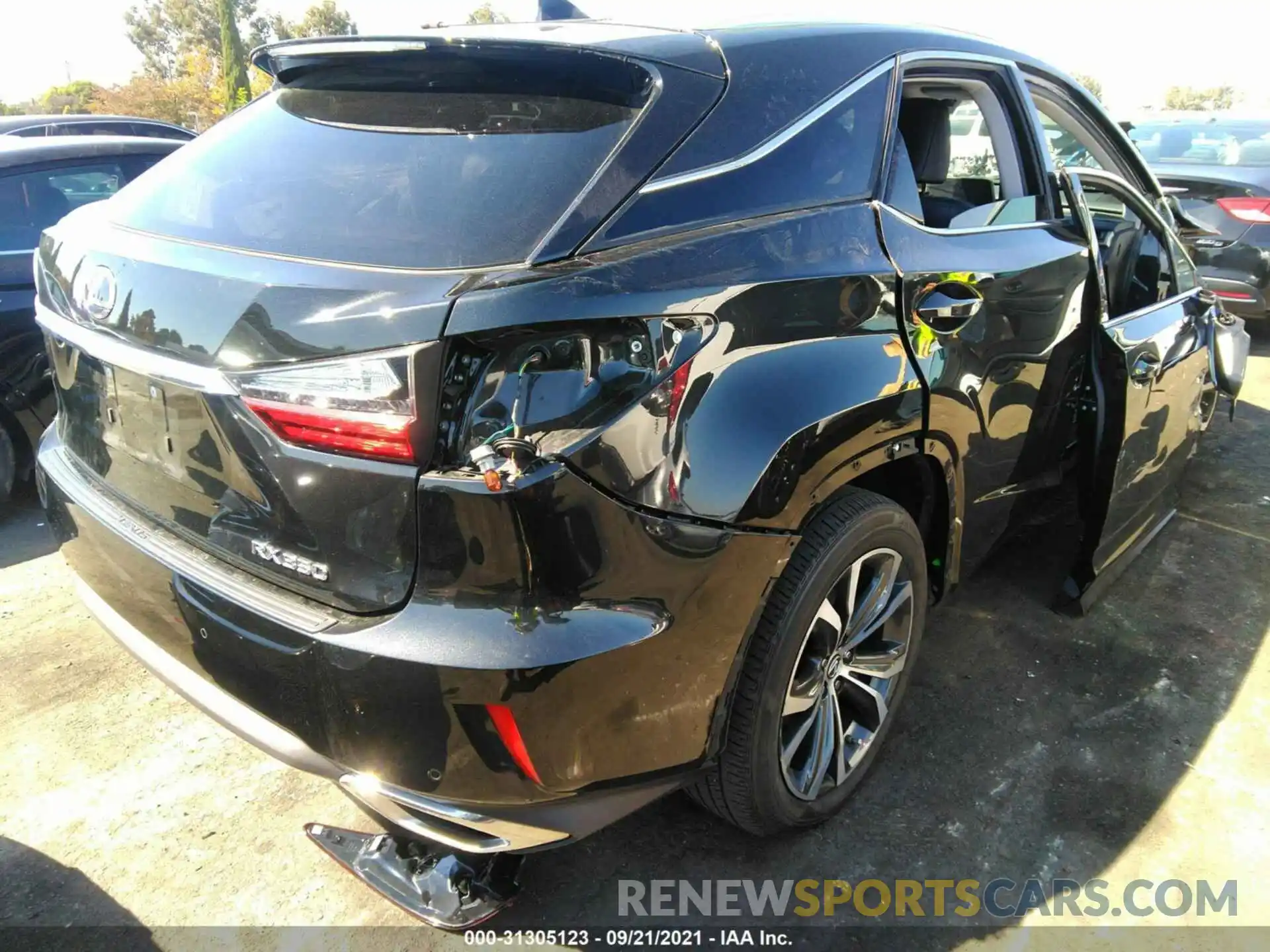 4 Photograph of a damaged car 2T2ZZMCA9KC124040 LEXUS RX 2019