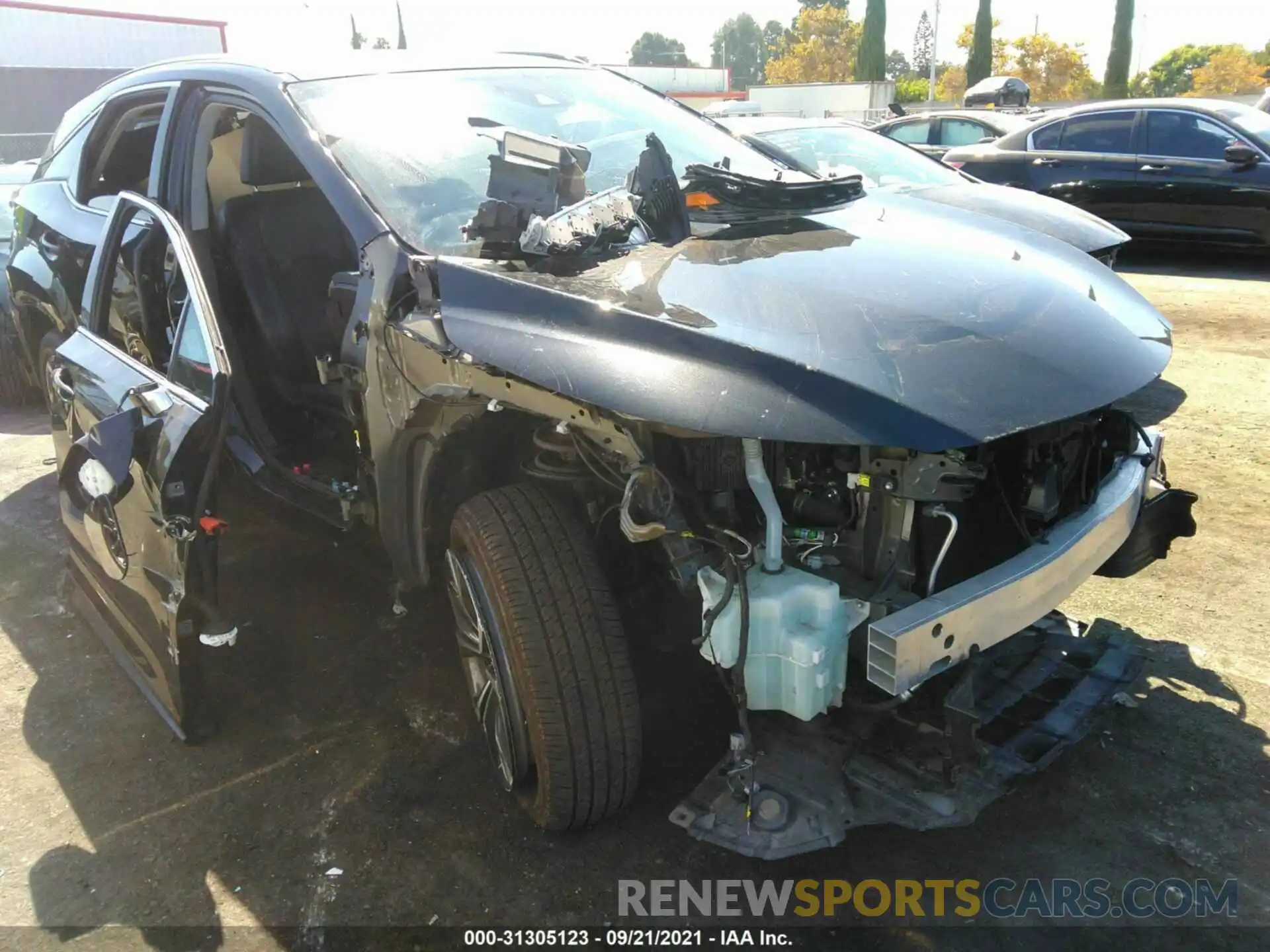 6 Photograph of a damaged car 2T2ZZMCA9KC124040 LEXUS RX 2019