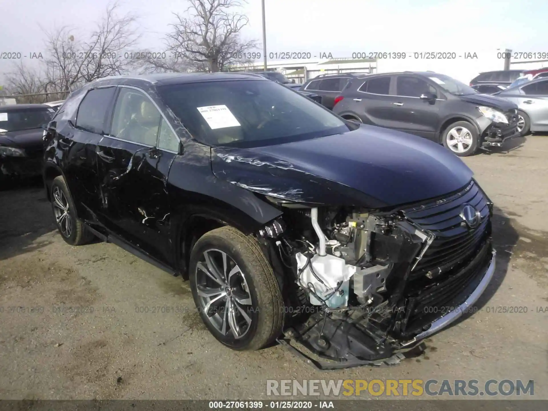 1 Photograph of a damaged car 2T2ZZMCA9KC124135 LEXUS RX 2019