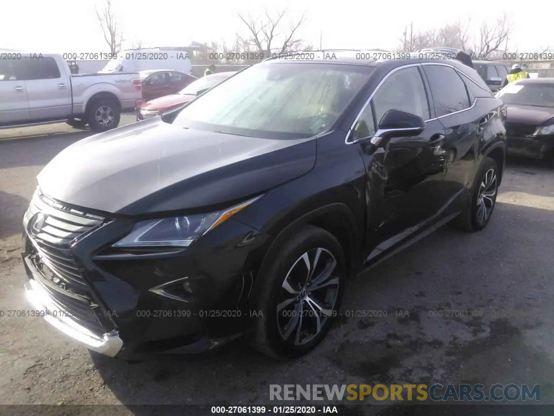 2 Photograph of a damaged car 2T2ZZMCA9KC124135 LEXUS RX 2019