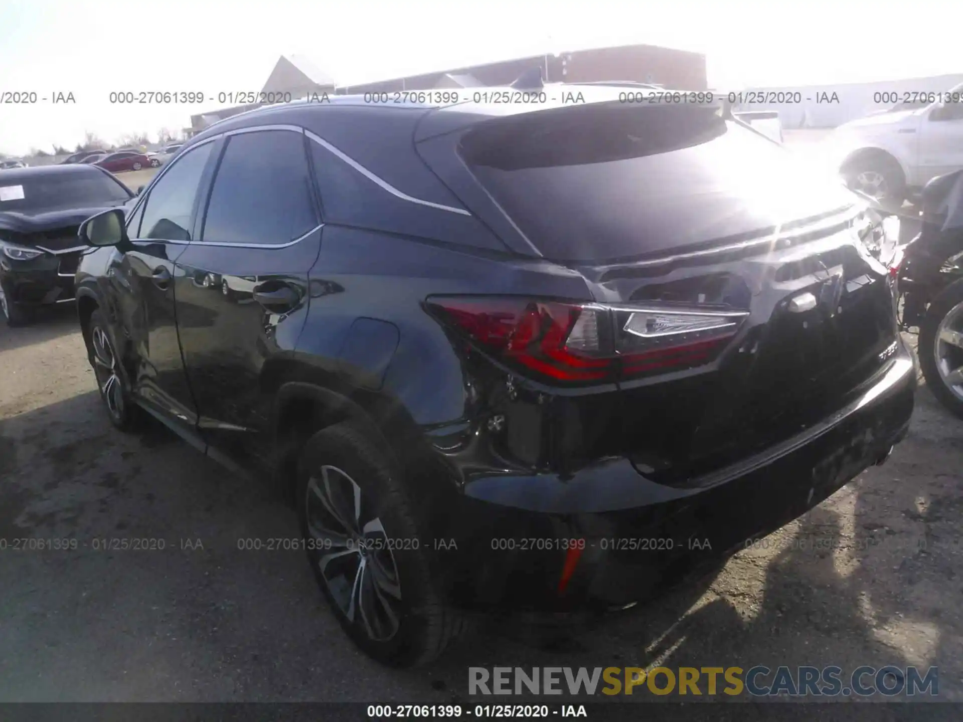 3 Photograph of a damaged car 2T2ZZMCA9KC124135 LEXUS RX 2019