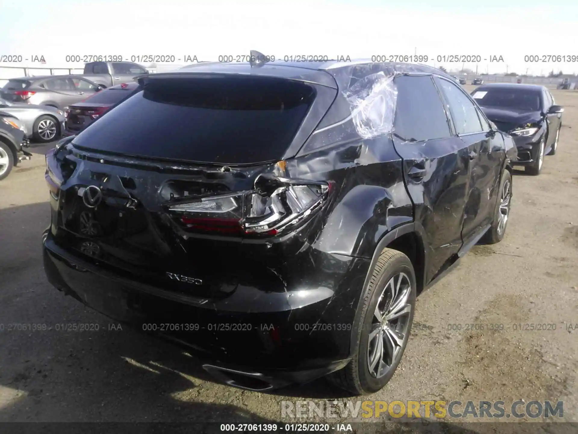 4 Photograph of a damaged car 2T2ZZMCA9KC124135 LEXUS RX 2019