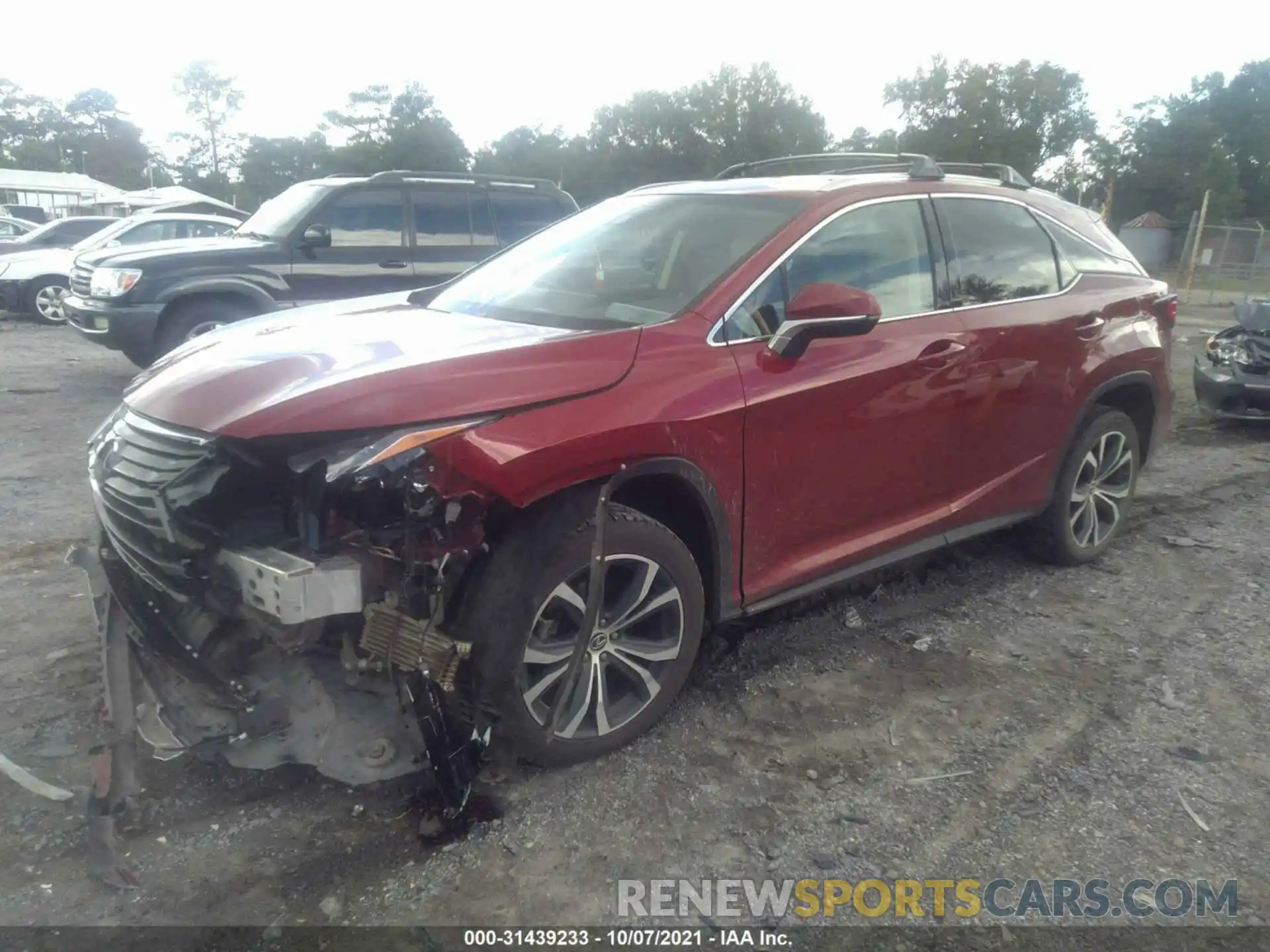 2 Photograph of a damaged car 2T2ZZMCA9KC126161 LEXUS RX 2019