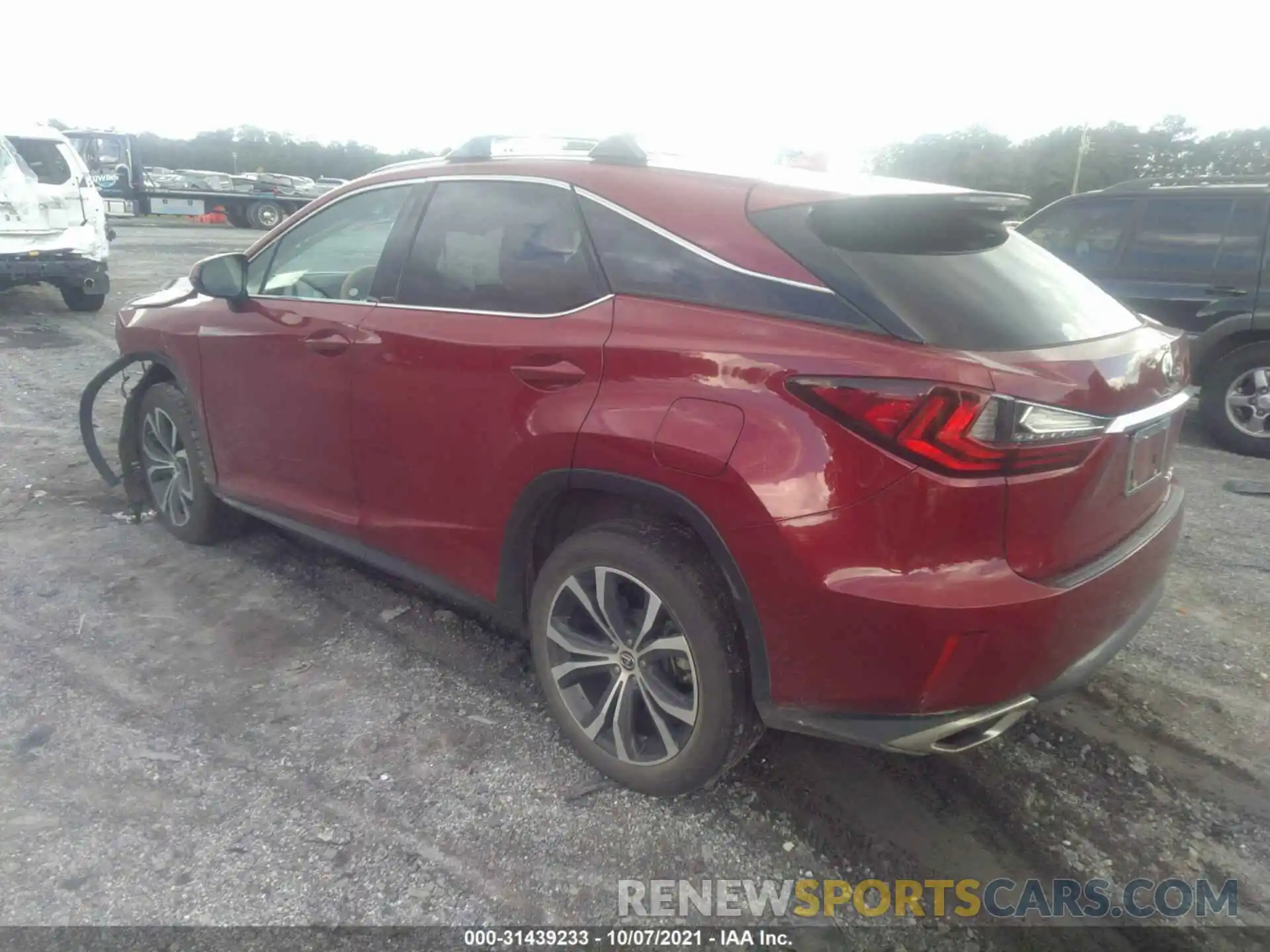 3 Photograph of a damaged car 2T2ZZMCA9KC126161 LEXUS RX 2019