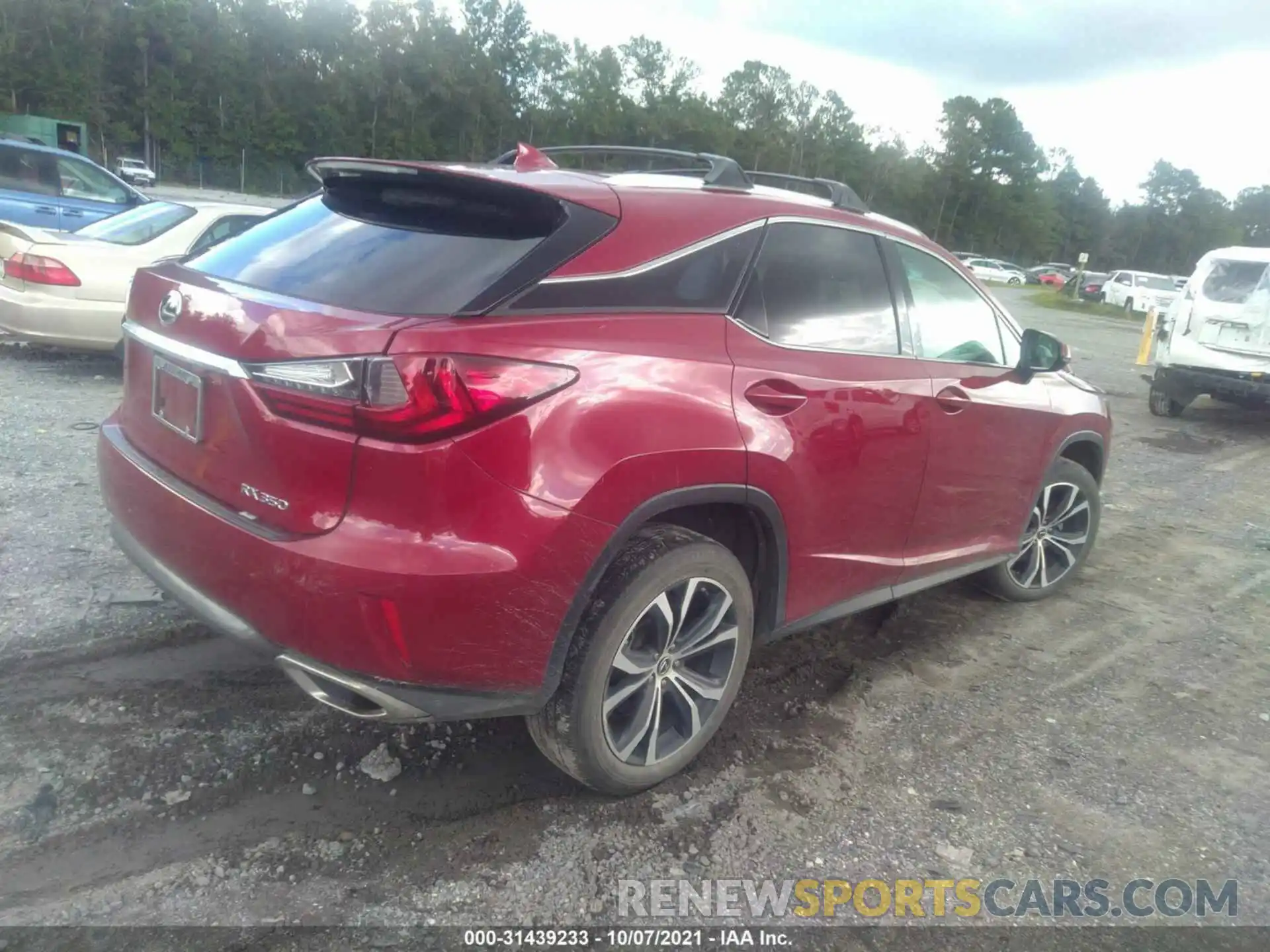 4 Photograph of a damaged car 2T2ZZMCA9KC126161 LEXUS RX 2019