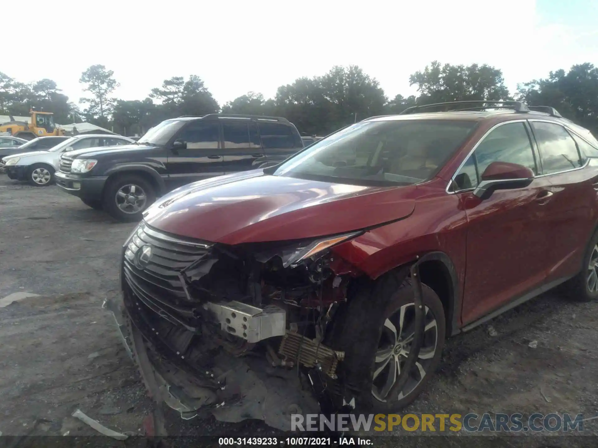 6 Photograph of a damaged car 2T2ZZMCA9KC126161 LEXUS RX 2019