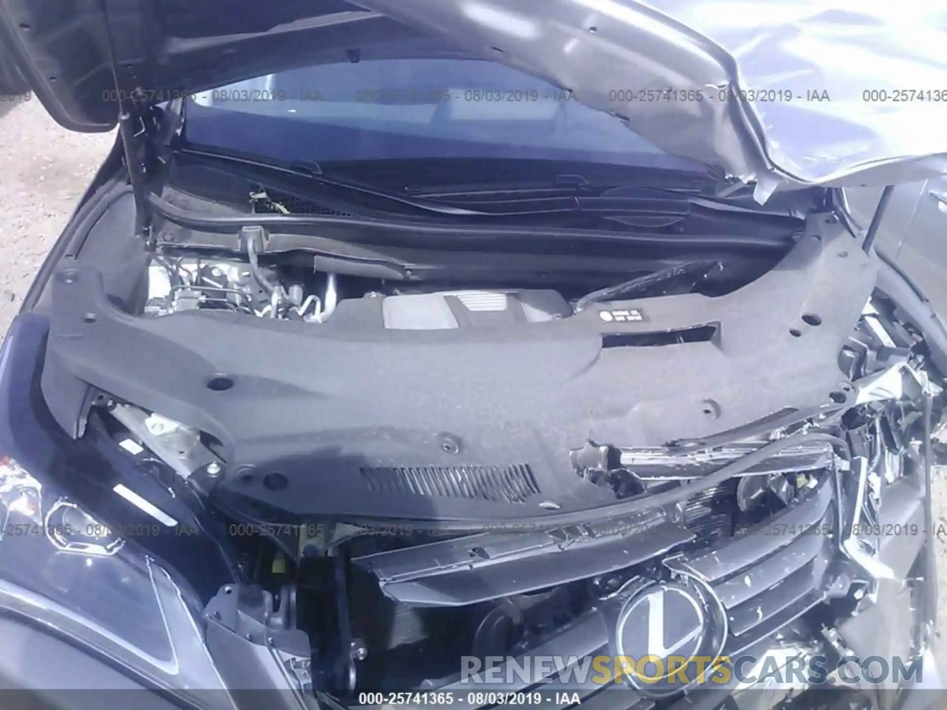 10 Photograph of a damaged car 2T2ZZMCA9KC126984 LEXUS RX 2019