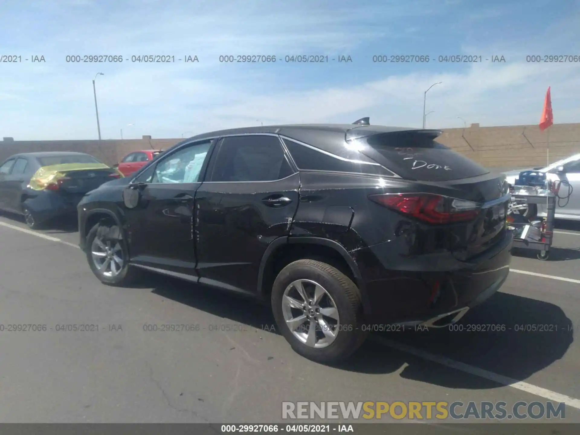 3 Photograph of a damaged car 2T2ZZMCA9KC130999 LEXUS RX 2019