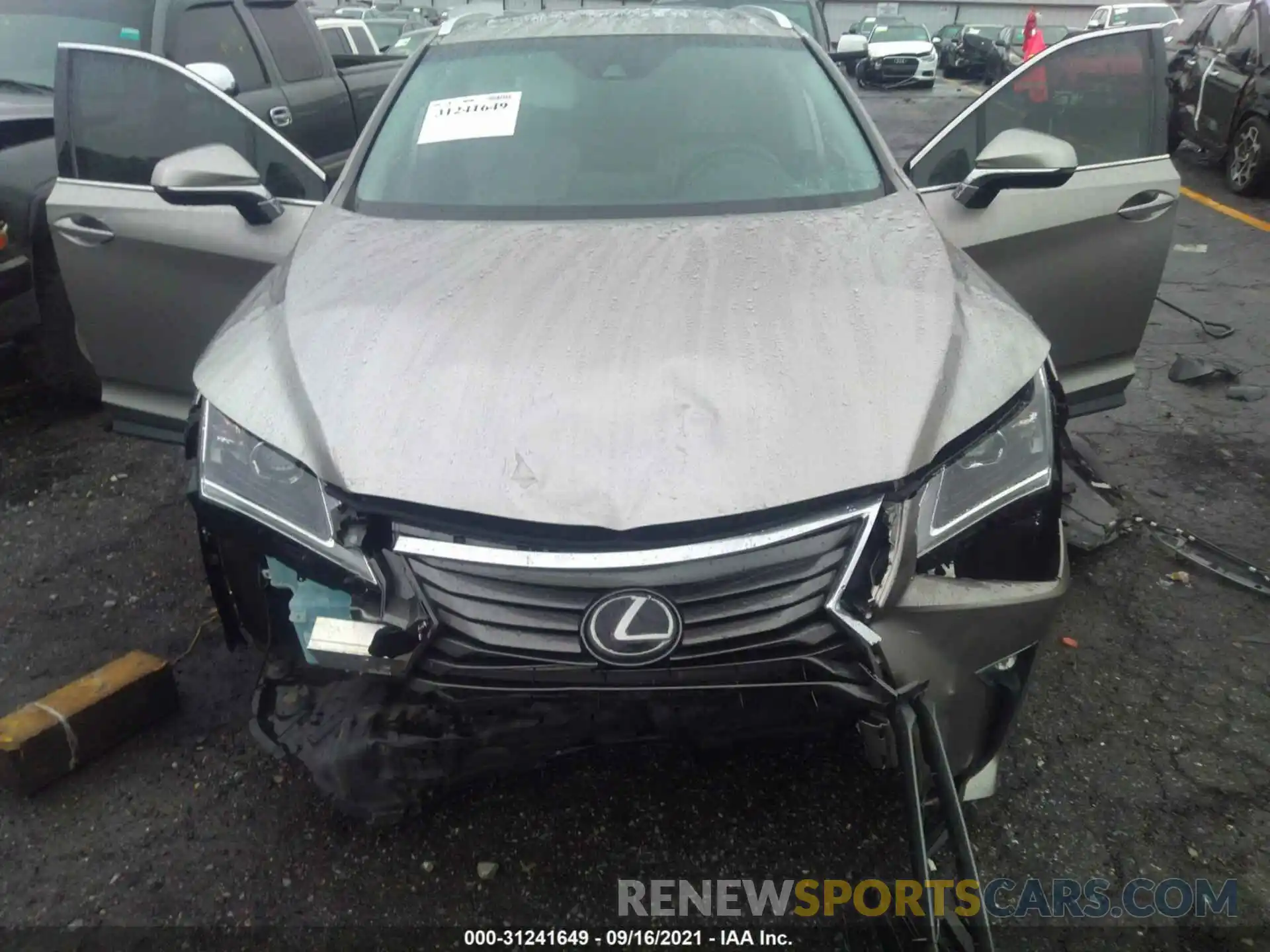 10 Photograph of a damaged car 2T2ZZMCA9KC139136 LEXUS RX 2019