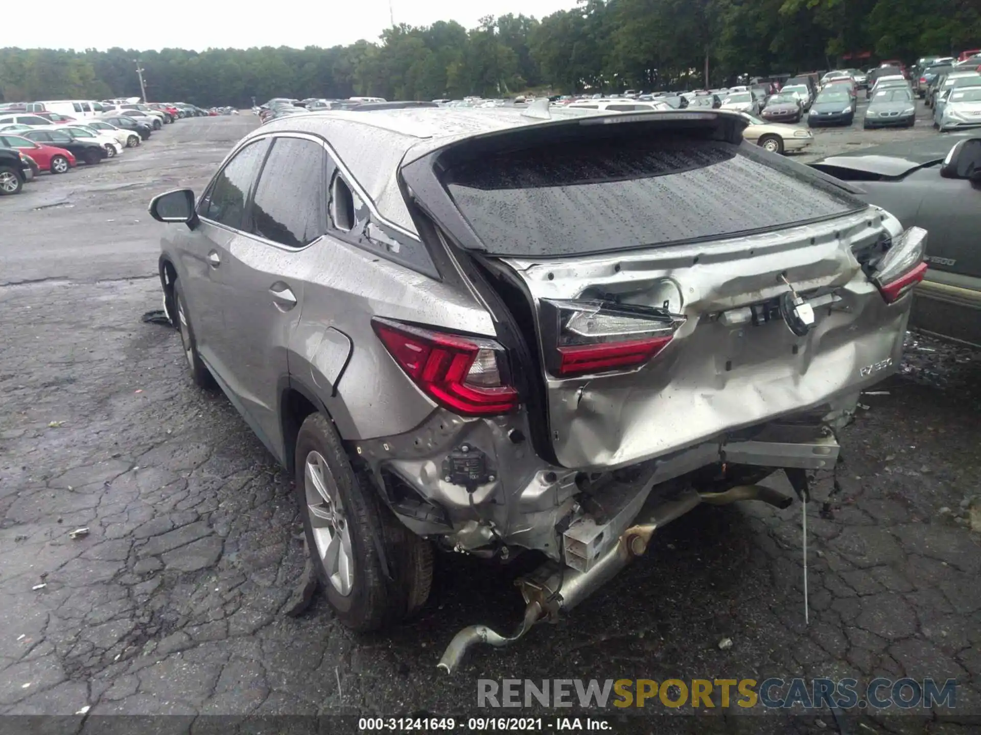 3 Photograph of a damaged car 2T2ZZMCA9KC139136 LEXUS RX 2019