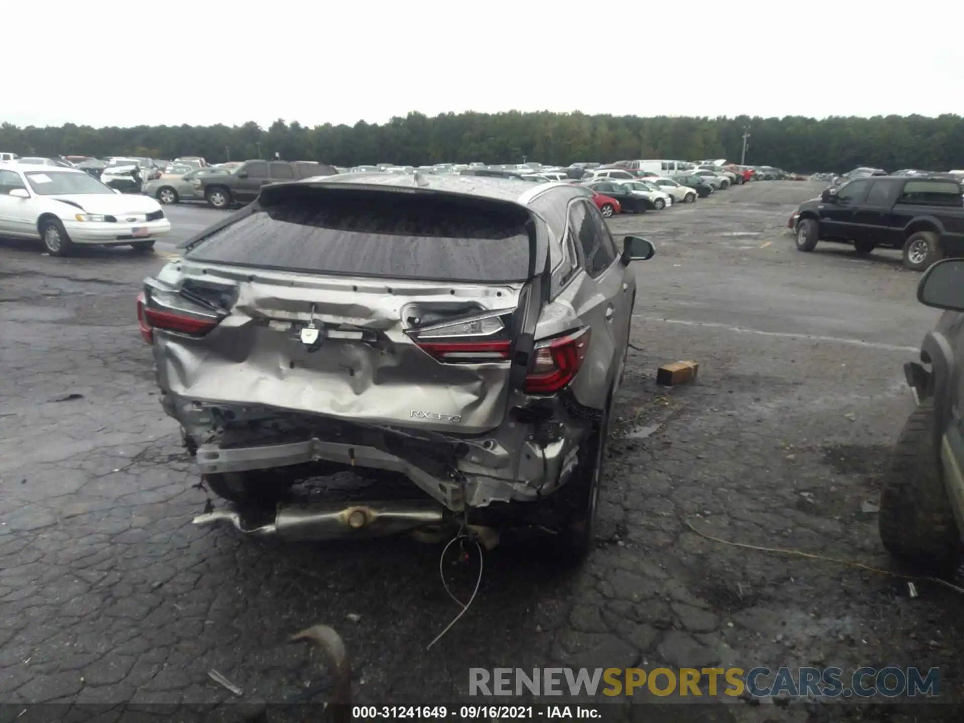 4 Photograph of a damaged car 2T2ZZMCA9KC139136 LEXUS RX 2019