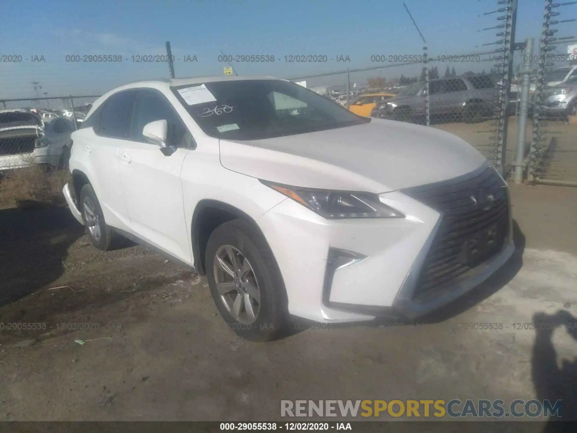 1 Photograph of a damaged car 2T2ZZMCA9KC139931 LEXUS RX 2019