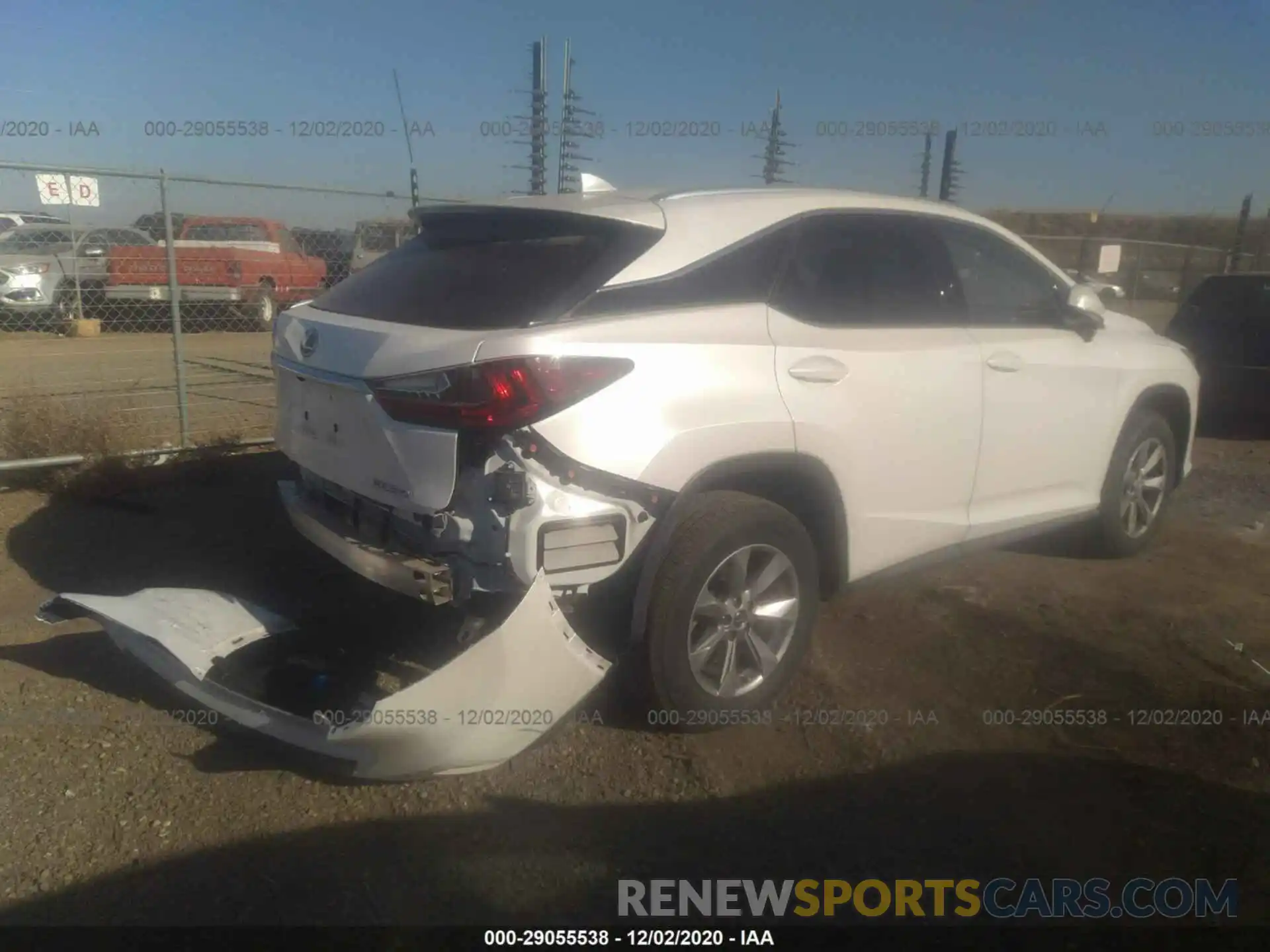 4 Photograph of a damaged car 2T2ZZMCA9KC139931 LEXUS RX 2019