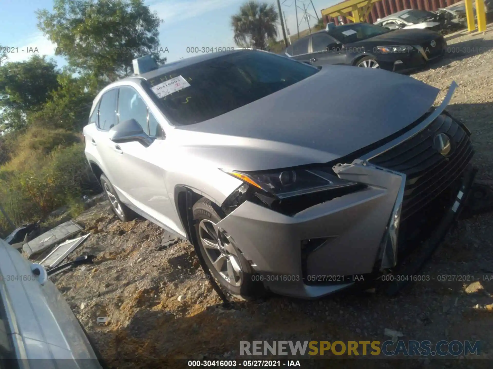 1 Photograph of a damaged car 2T2ZZMCA9KC141064 LEXUS RX 2019