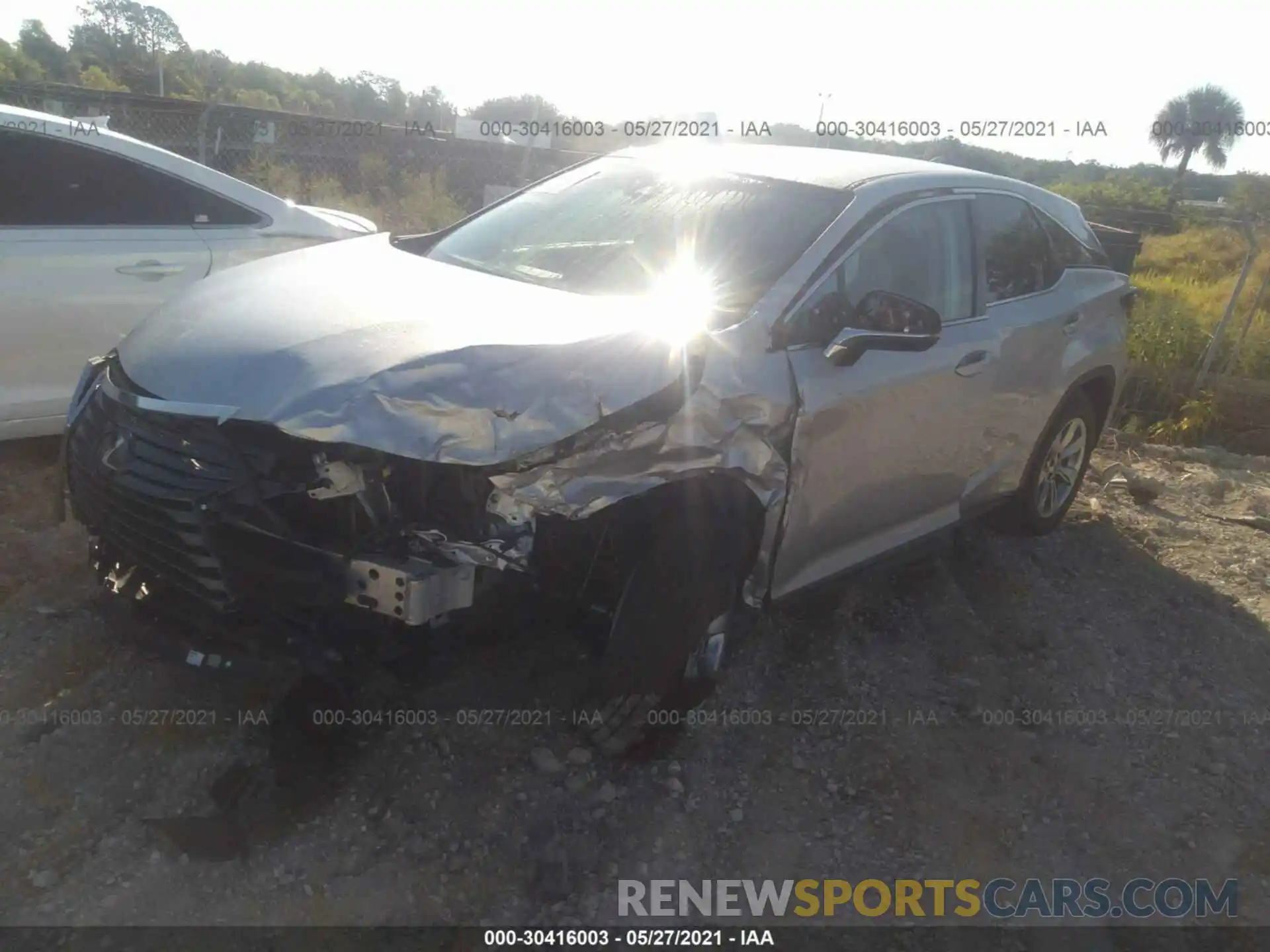 2 Photograph of a damaged car 2T2ZZMCA9KC141064 LEXUS RX 2019