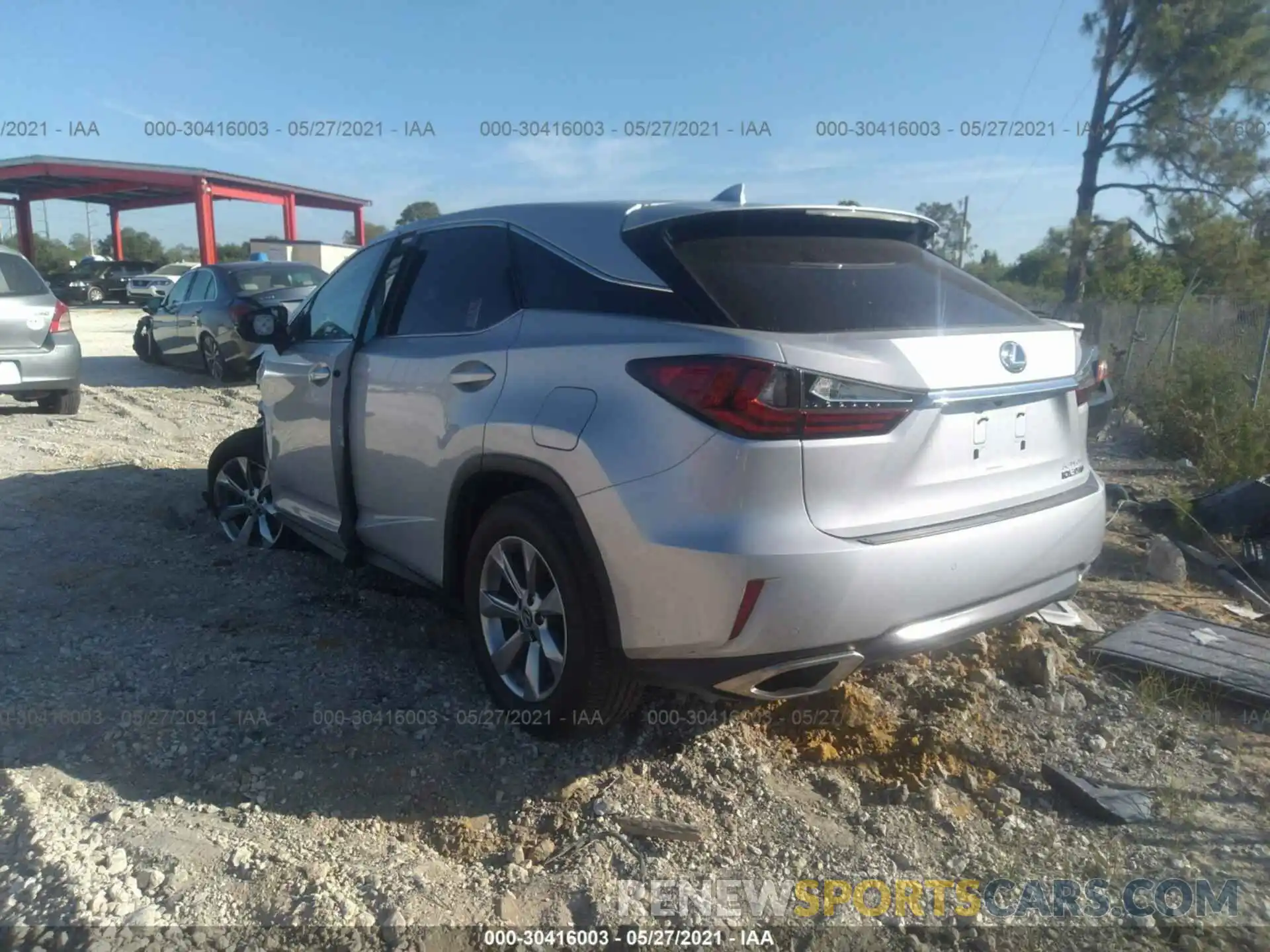 3 Photograph of a damaged car 2T2ZZMCA9KC141064 LEXUS RX 2019