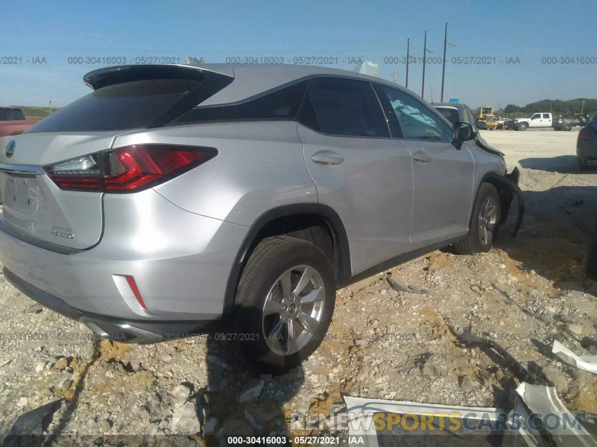 4 Photograph of a damaged car 2T2ZZMCA9KC141064 LEXUS RX 2019