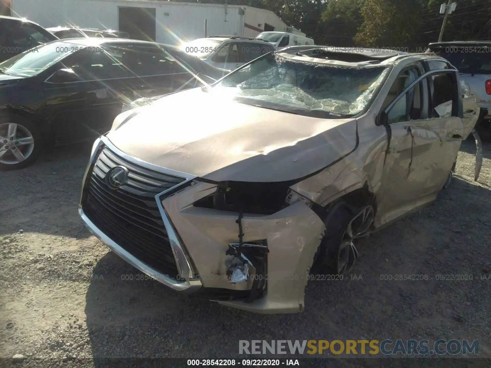 2 Photograph of a damaged car 2T2ZZMCA9KC146636 LEXUS RX 2019