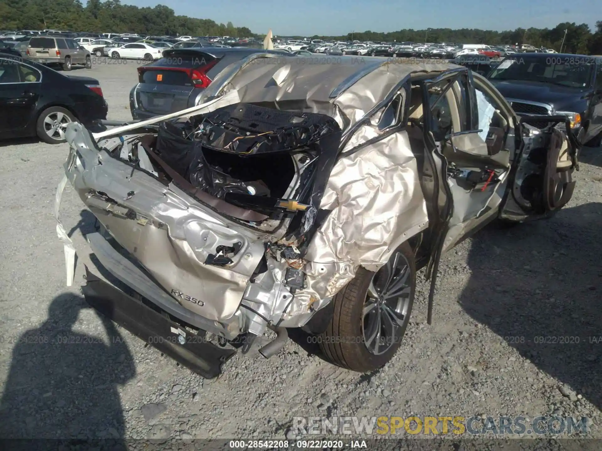 4 Photograph of a damaged car 2T2ZZMCA9KC146636 LEXUS RX 2019