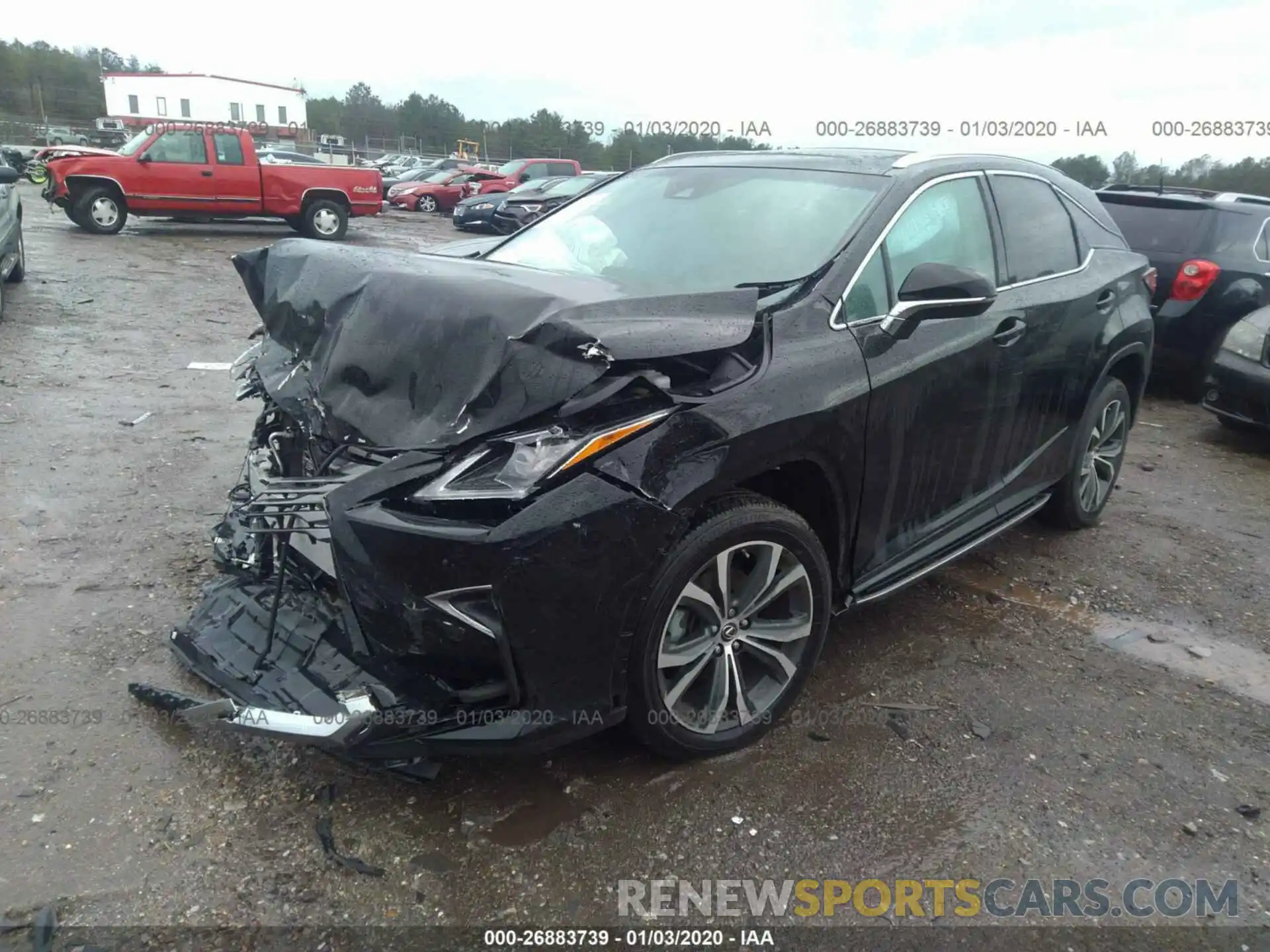 2 Photograph of a damaged car 2T2ZZMCAXKC118747 LEXUS RX 2019