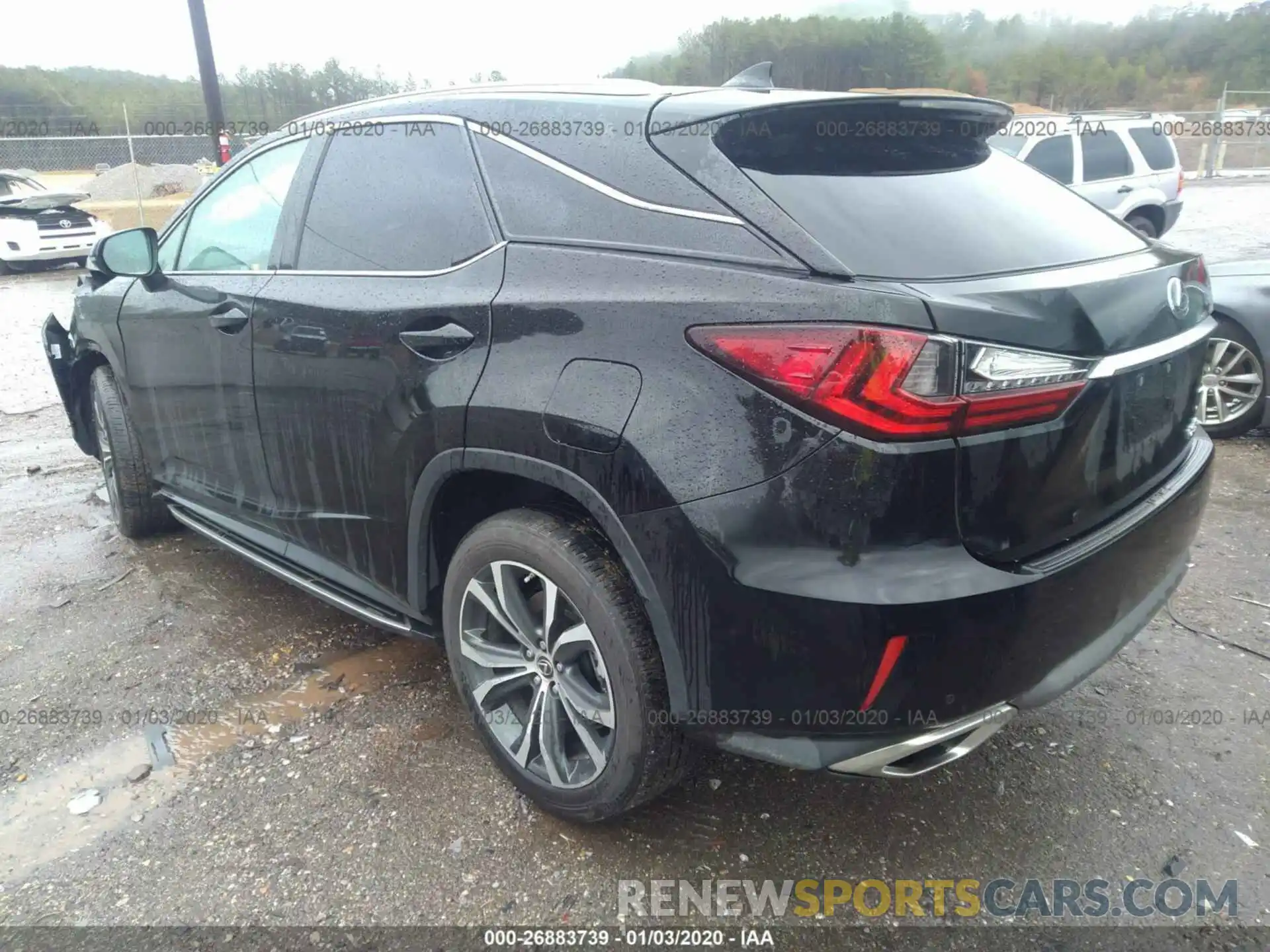 3 Photograph of a damaged car 2T2ZZMCAXKC118747 LEXUS RX 2019