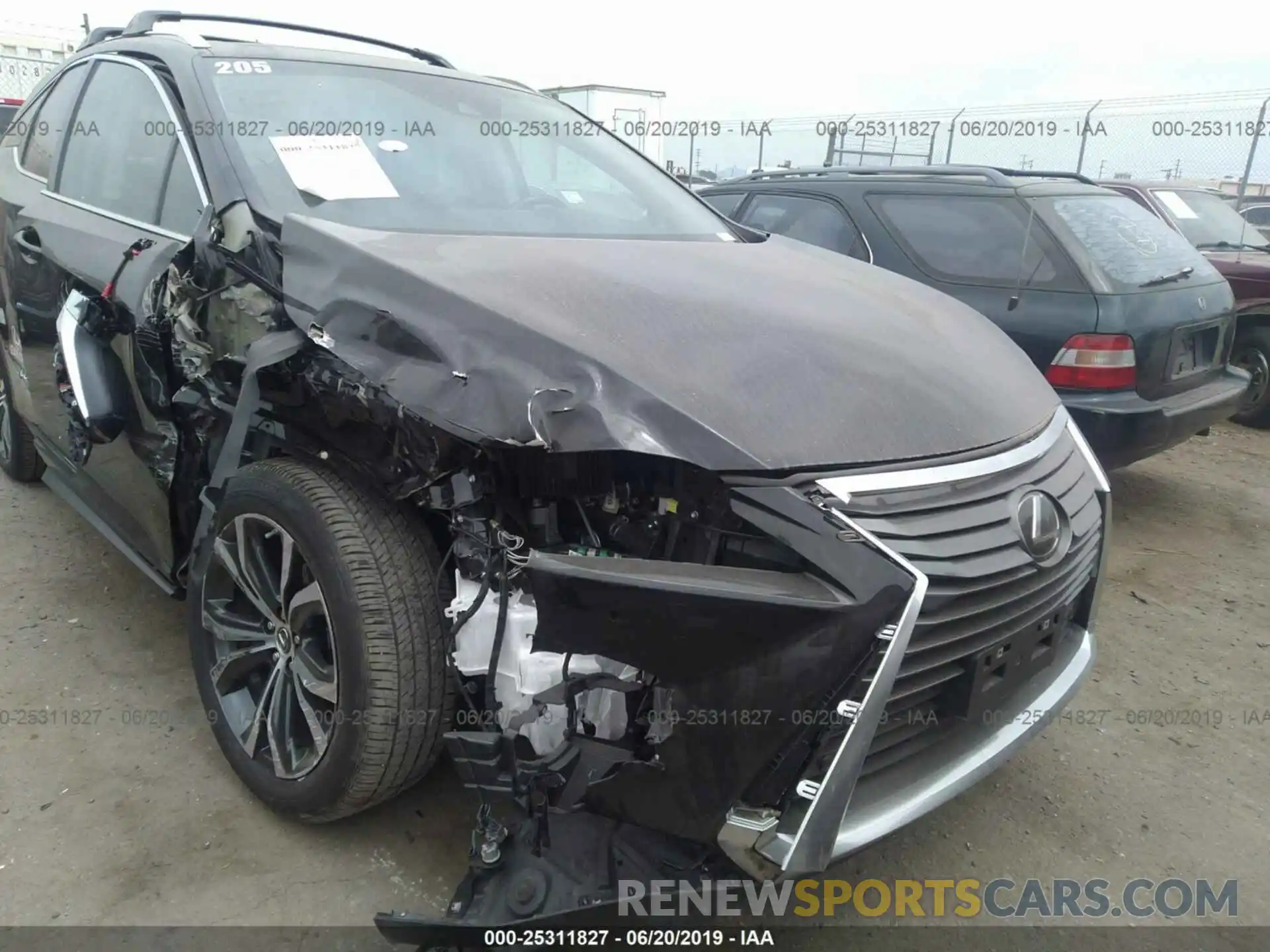 6 Photograph of a damaged car 2T2ZZMCAXKC119591 LEXUS RX 2019