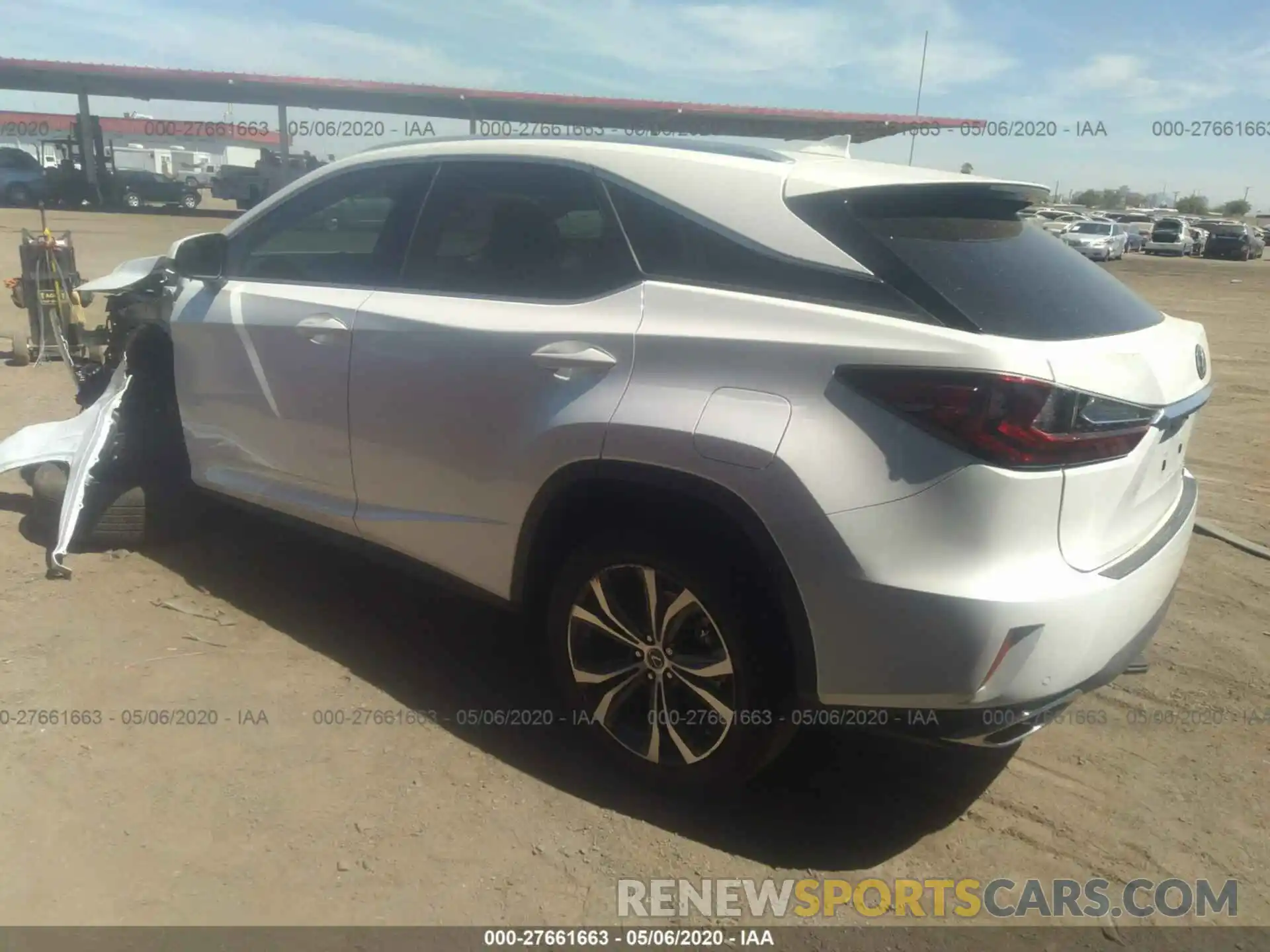 3 Фотография поврежденного автомобиля 2T2ZZMCAXKC122023 LEXUS RX 2019