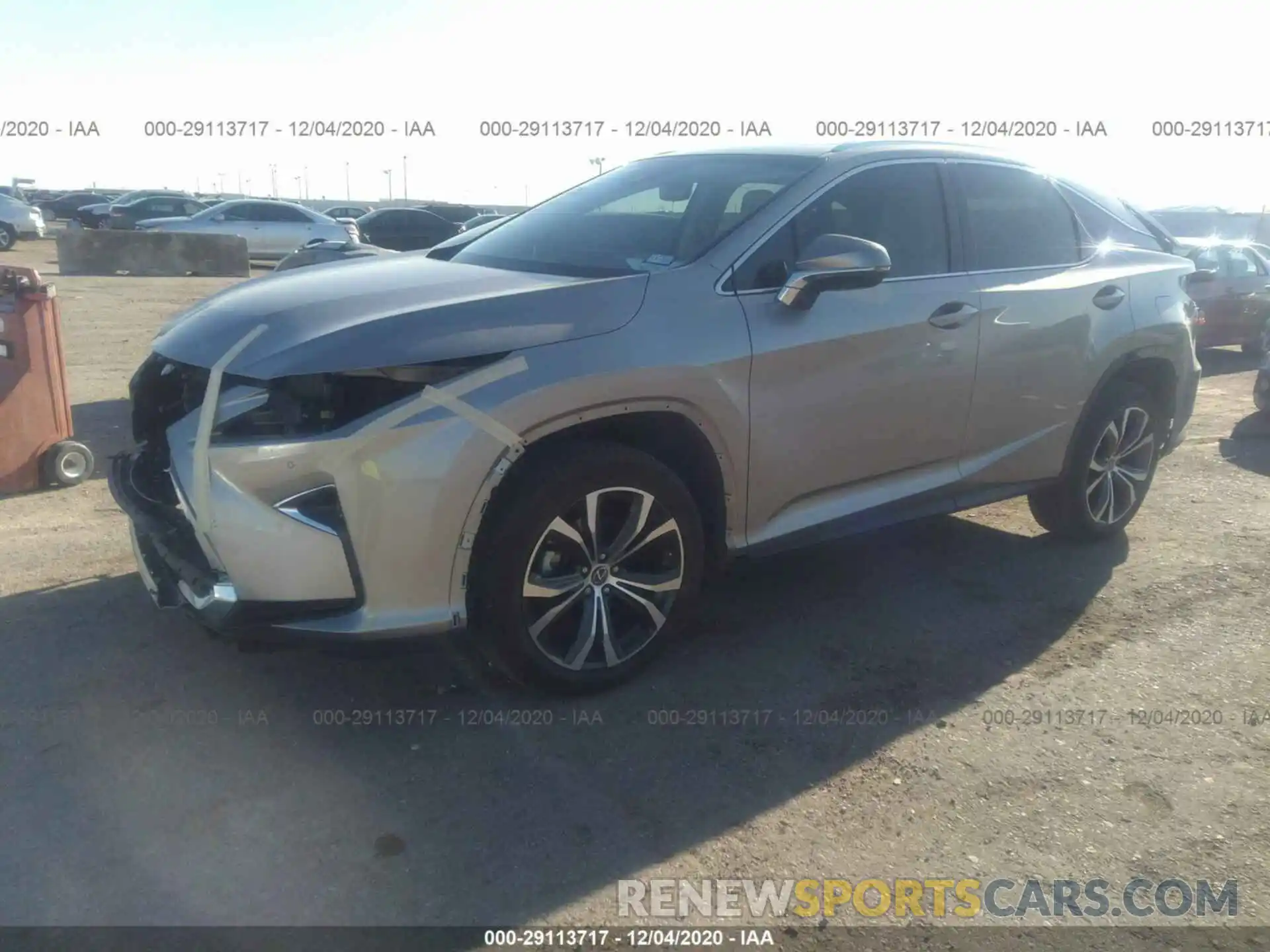 2 Photograph of a damaged car 2T2ZZMCAXKC125231 LEXUS RX 2019