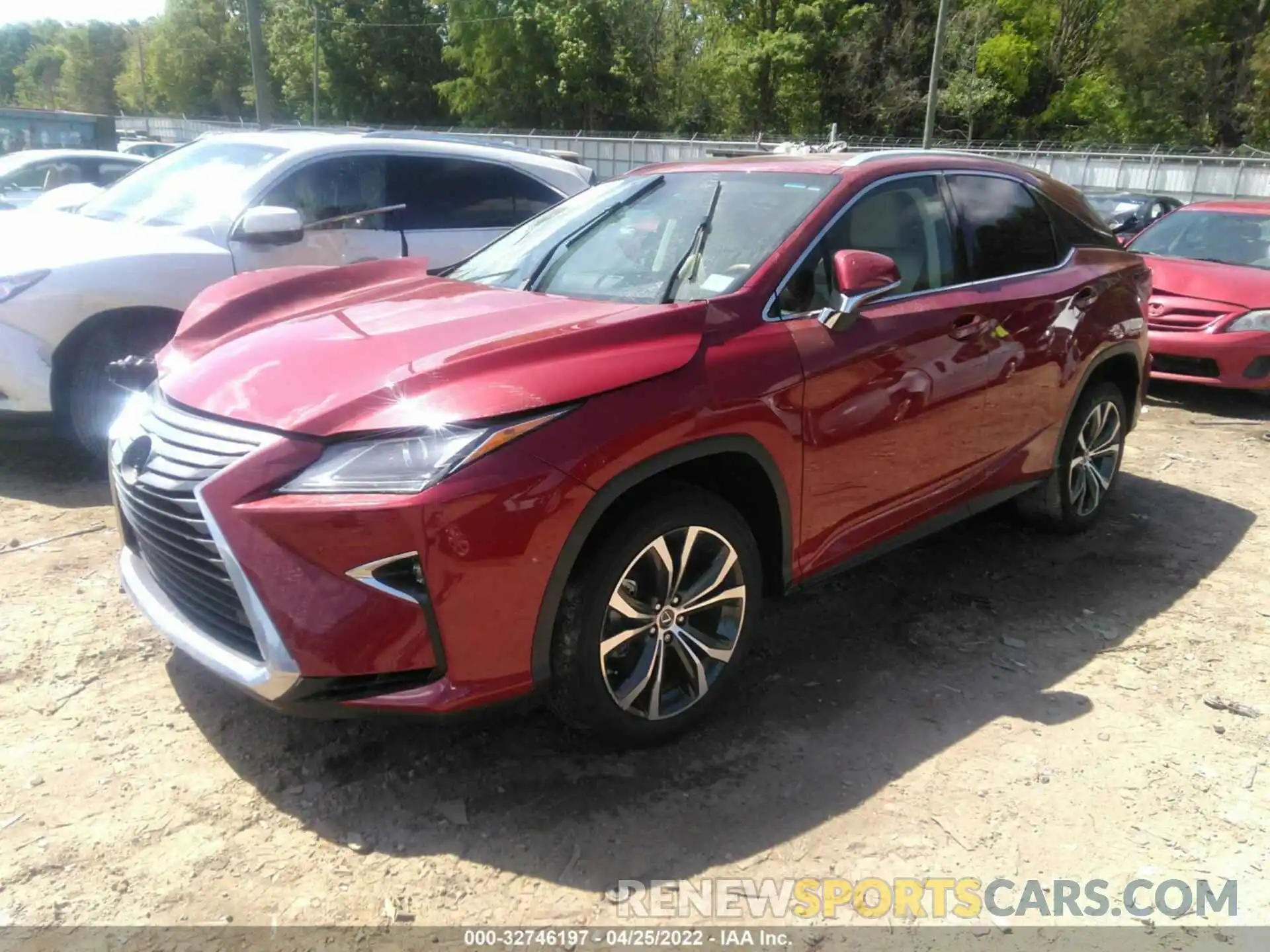 2 Photograph of a damaged car 2T2ZZMCAXKC126847 LEXUS RX 2019