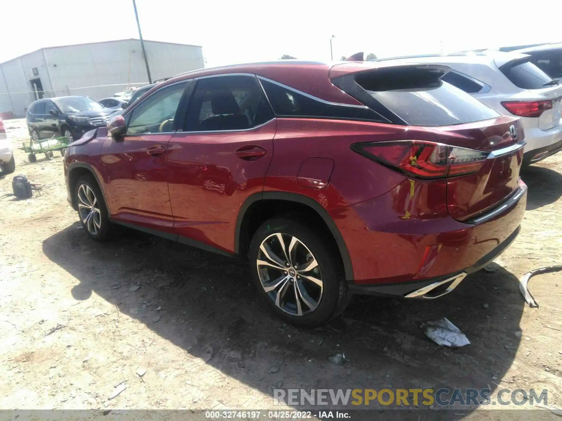 3 Photograph of a damaged car 2T2ZZMCAXKC126847 LEXUS RX 2019