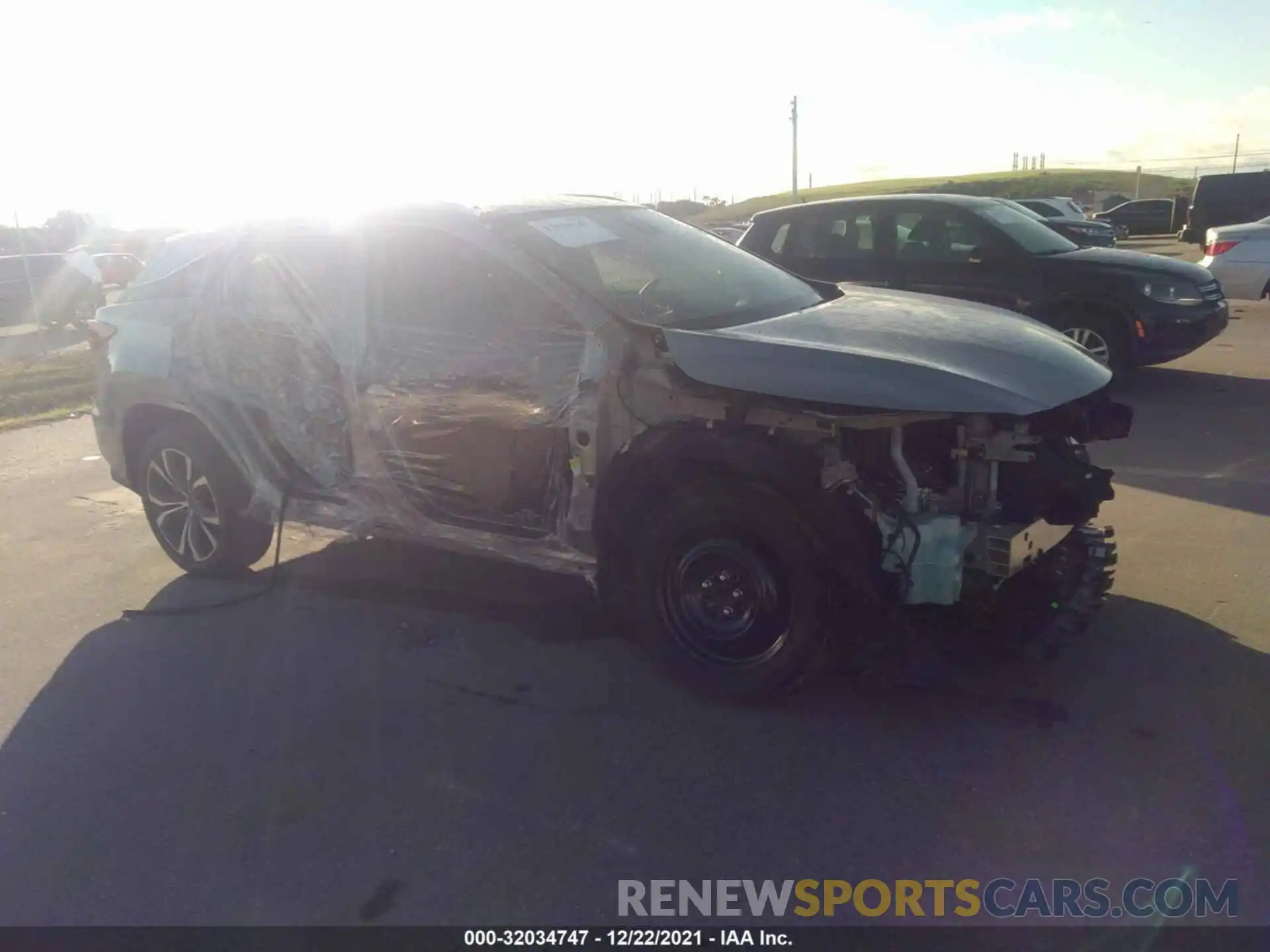 1 Photograph of a damaged car 2T2ZZMCAXKC127688 LEXUS RX 2019