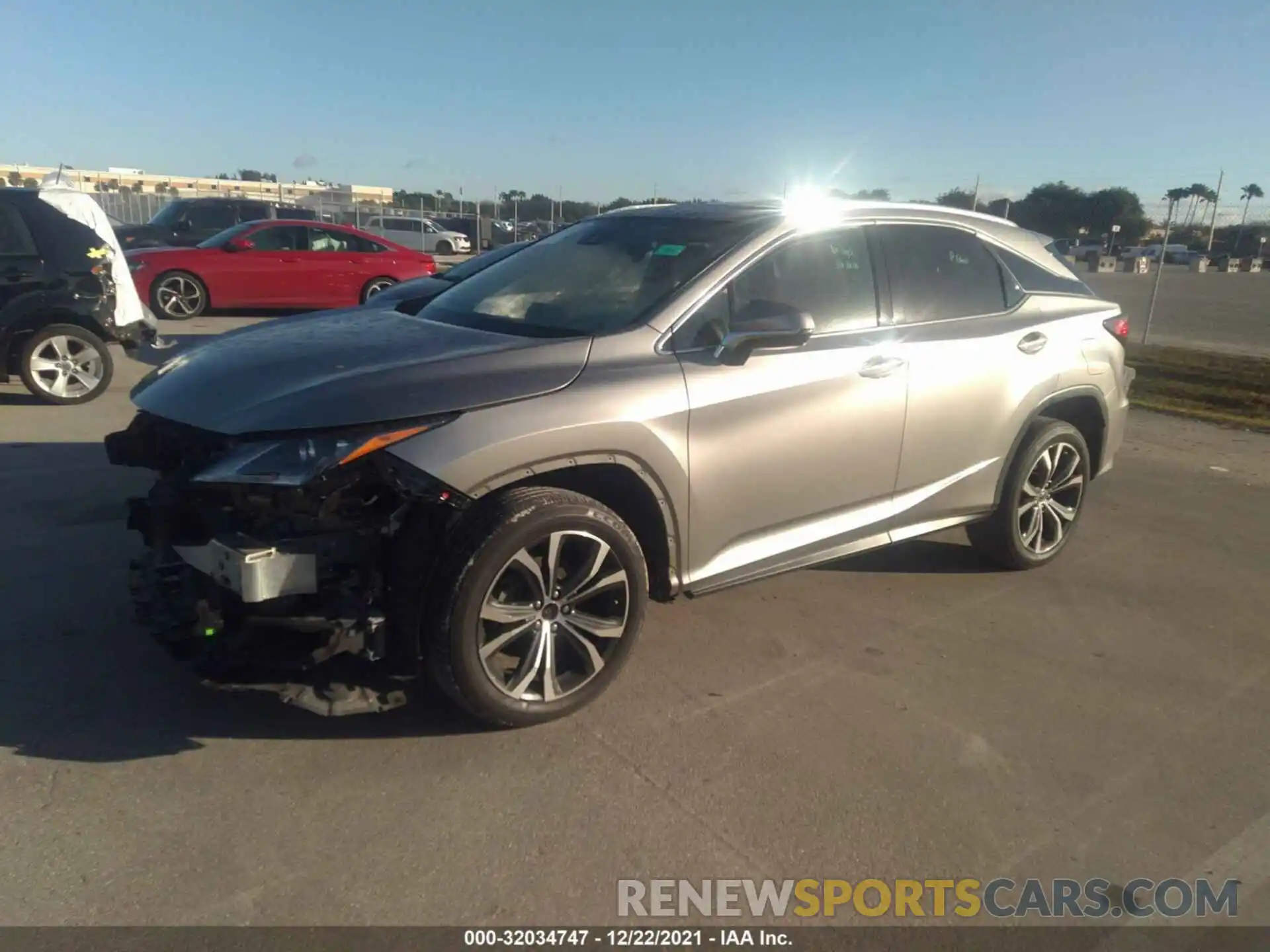 2 Photograph of a damaged car 2T2ZZMCAXKC127688 LEXUS RX 2019