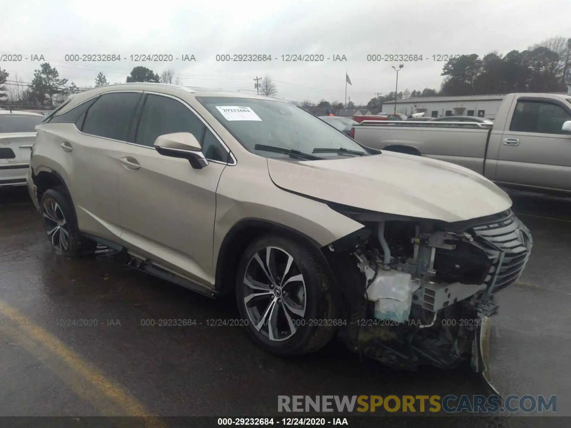 1 Photograph of a damaged car 2T2ZZMCAXKC128193 LEXUS RX 2019