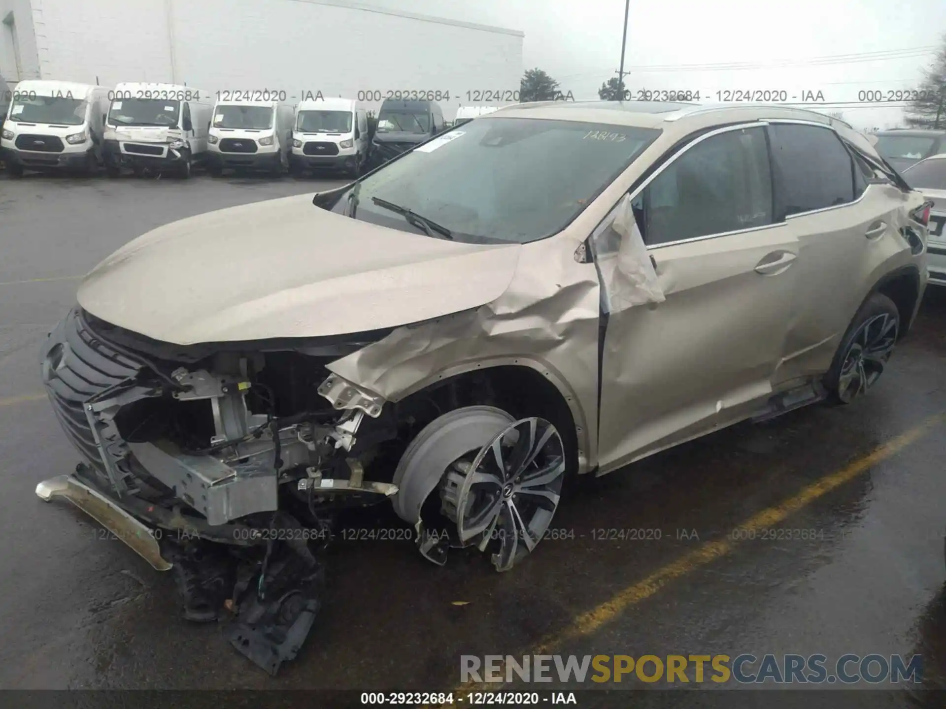 2 Photograph of a damaged car 2T2ZZMCAXKC128193 LEXUS RX 2019