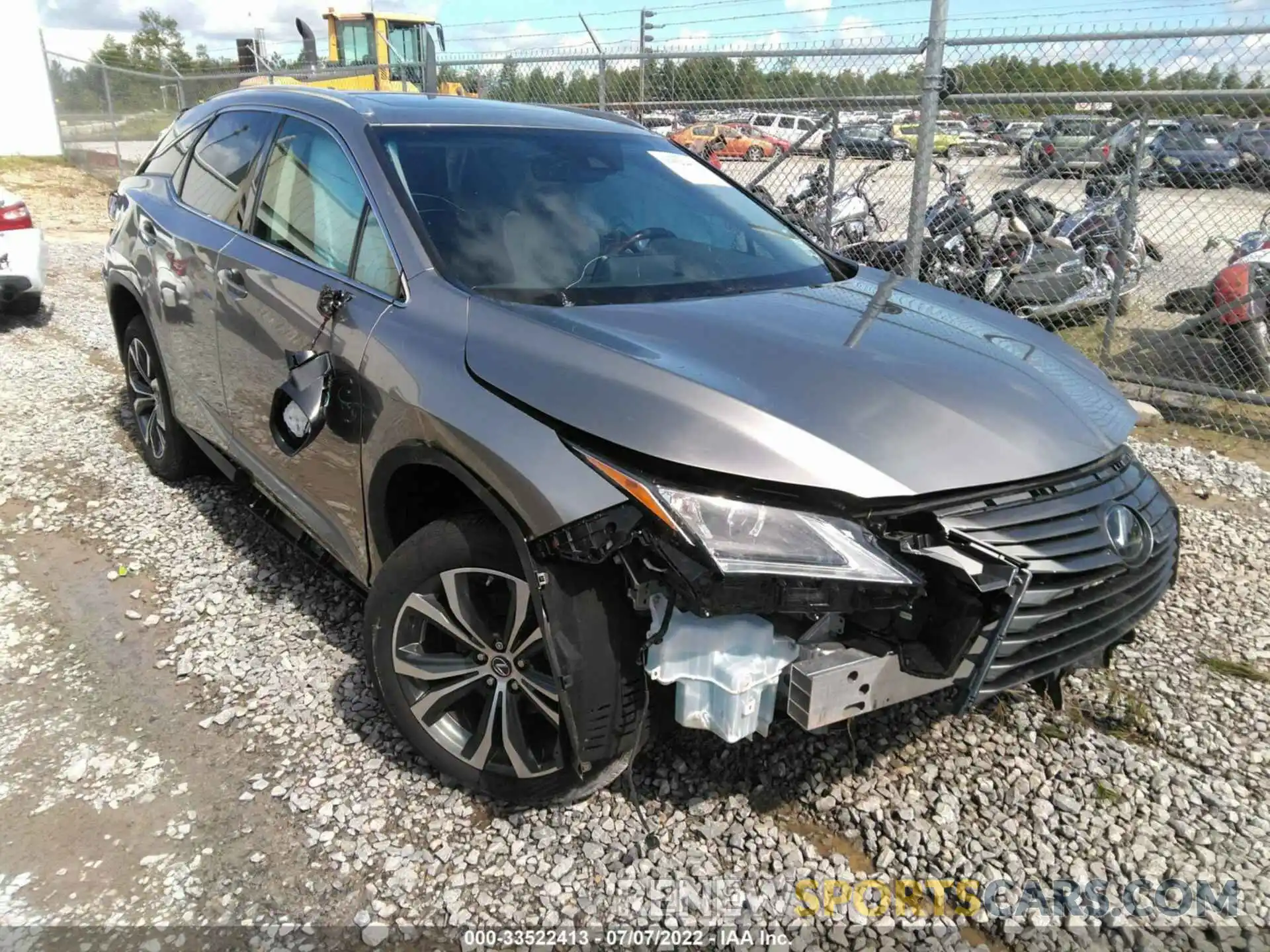 1 Photograph of a damaged car 2T2ZZMCAXKC137184 LEXUS RX 2019