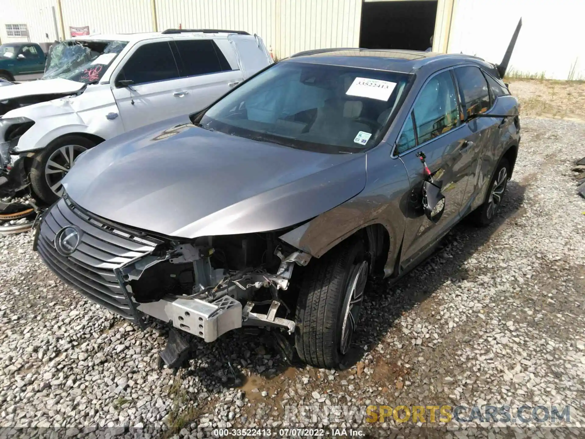 2 Фотография поврежденного автомобиля 2T2ZZMCAXKC137184 LEXUS RX 2019