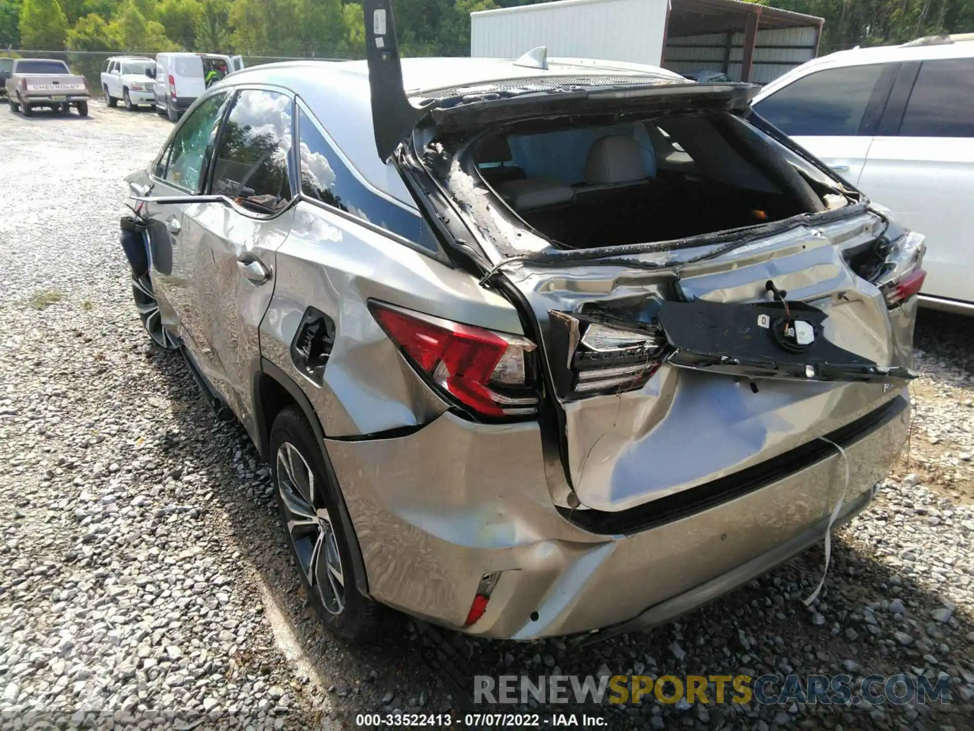 3 Photograph of a damaged car 2T2ZZMCAXKC137184 LEXUS RX 2019