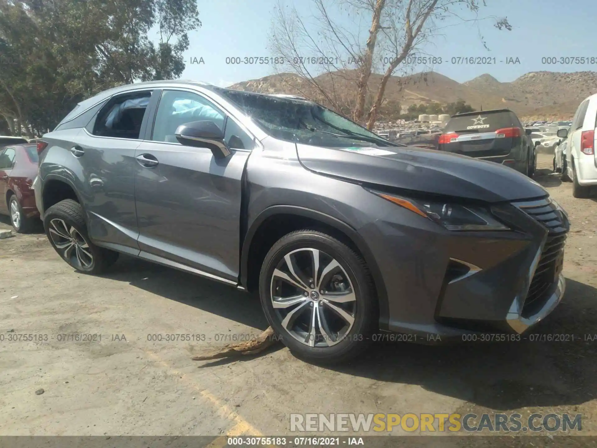 1 Photograph of a damaged car 2T2ZZMCAXKC139940 LEXUS RX 2019