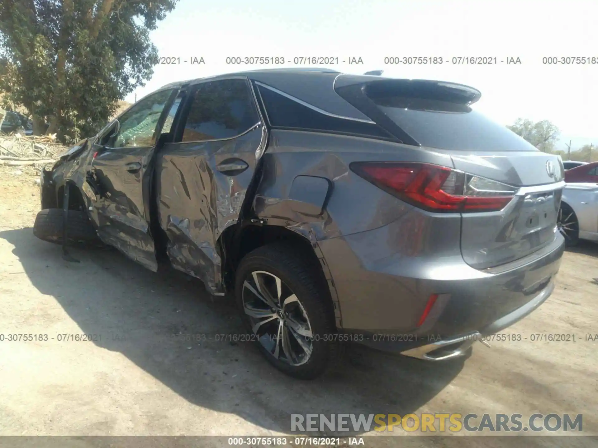 3 Photograph of a damaged car 2T2ZZMCAXKC139940 LEXUS RX 2019