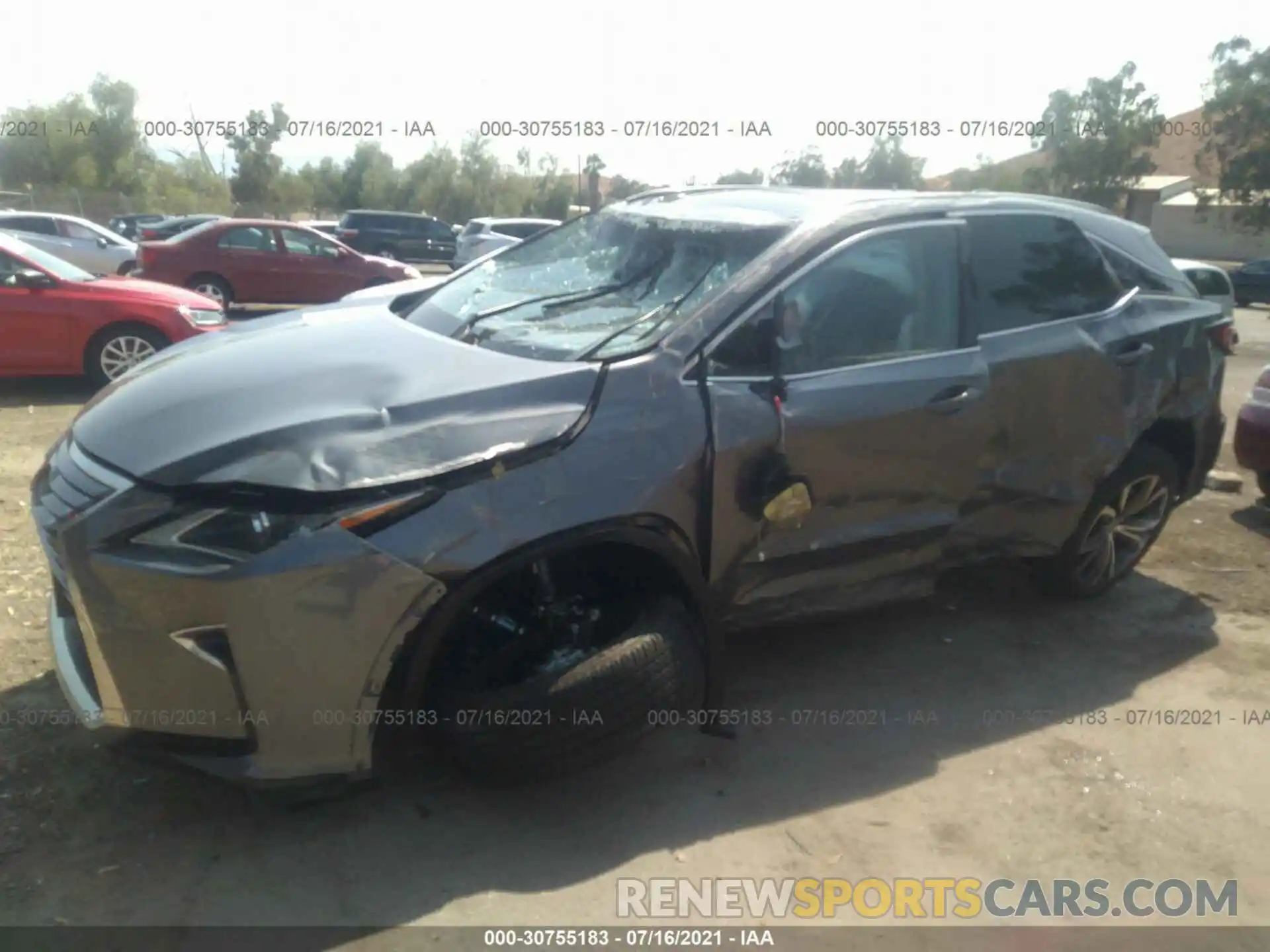 6 Photograph of a damaged car 2T2ZZMCAXKC139940 LEXUS RX 2019