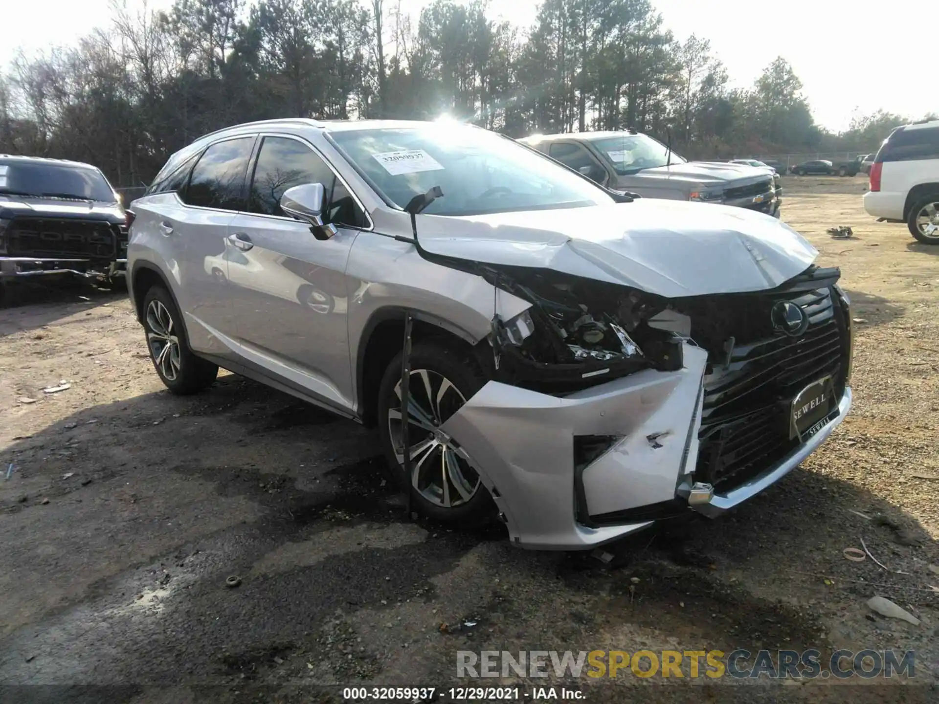 1 Photograph of a damaged car 2T2ZZMCAXKC144474 LEXUS RX 2019