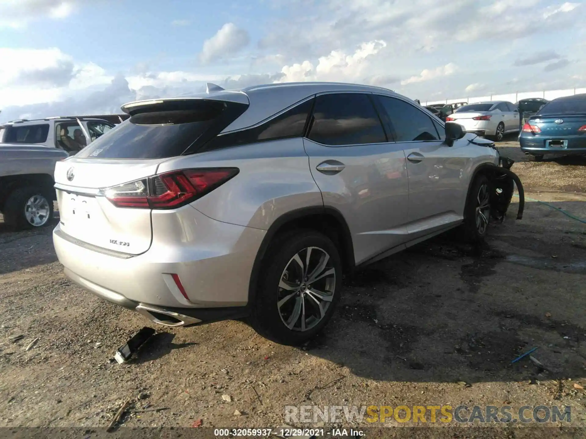 4 Photograph of a damaged car 2T2ZZMCAXKC144474 LEXUS RX 2019