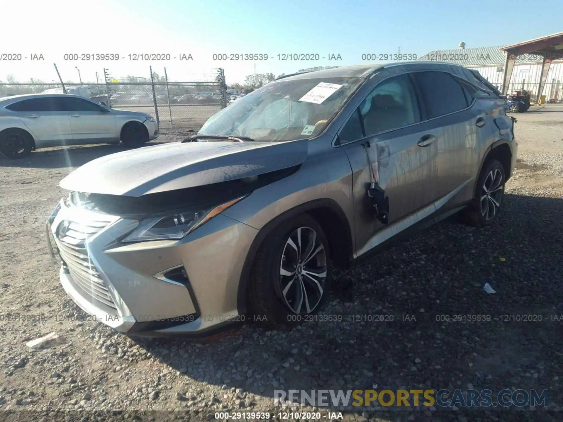 2 Photograph of a damaged car 2T2ZZMCAXKC146905 LEXUS RX 2019